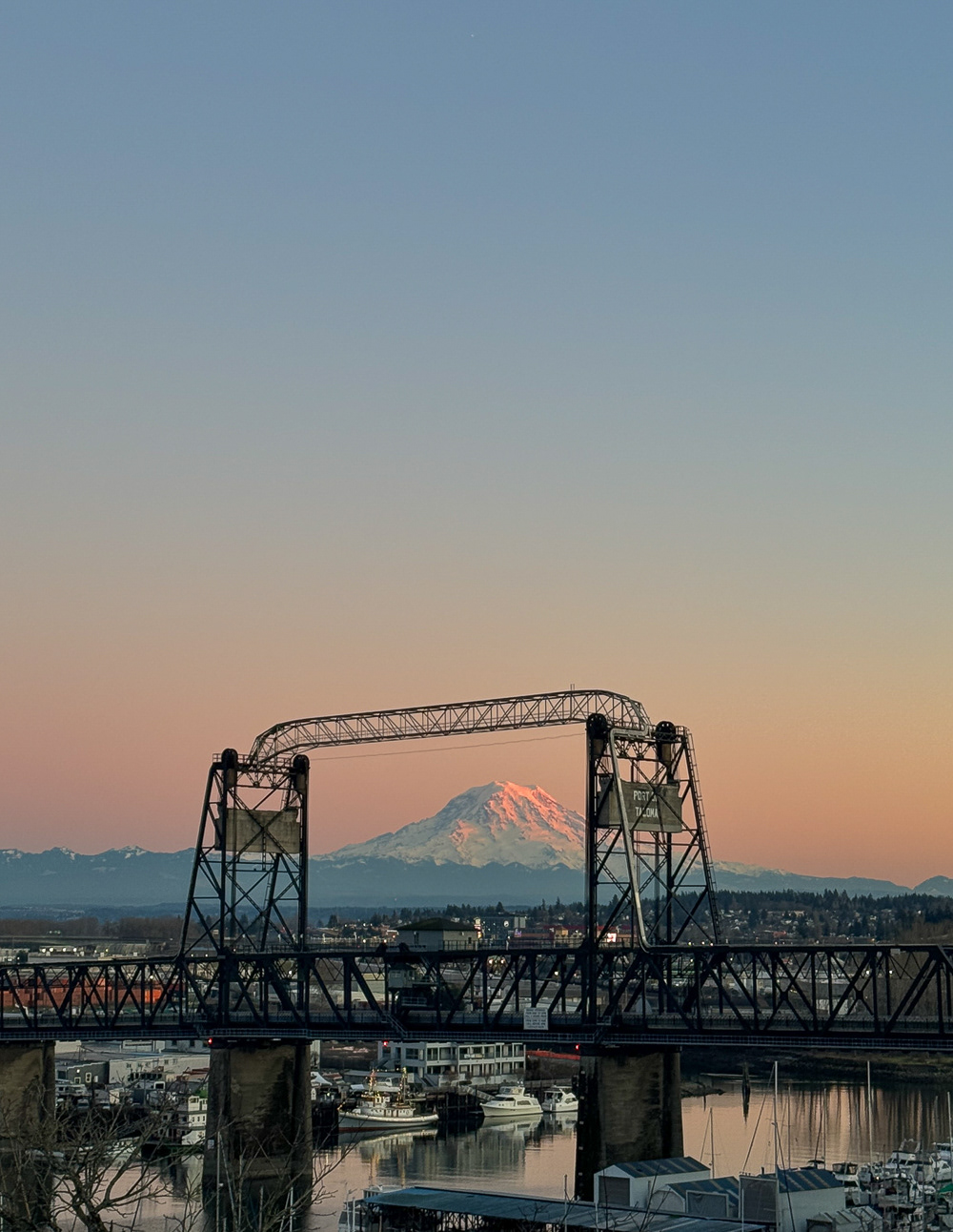Rainier Sunset. Tacoma, WA. 2025. 