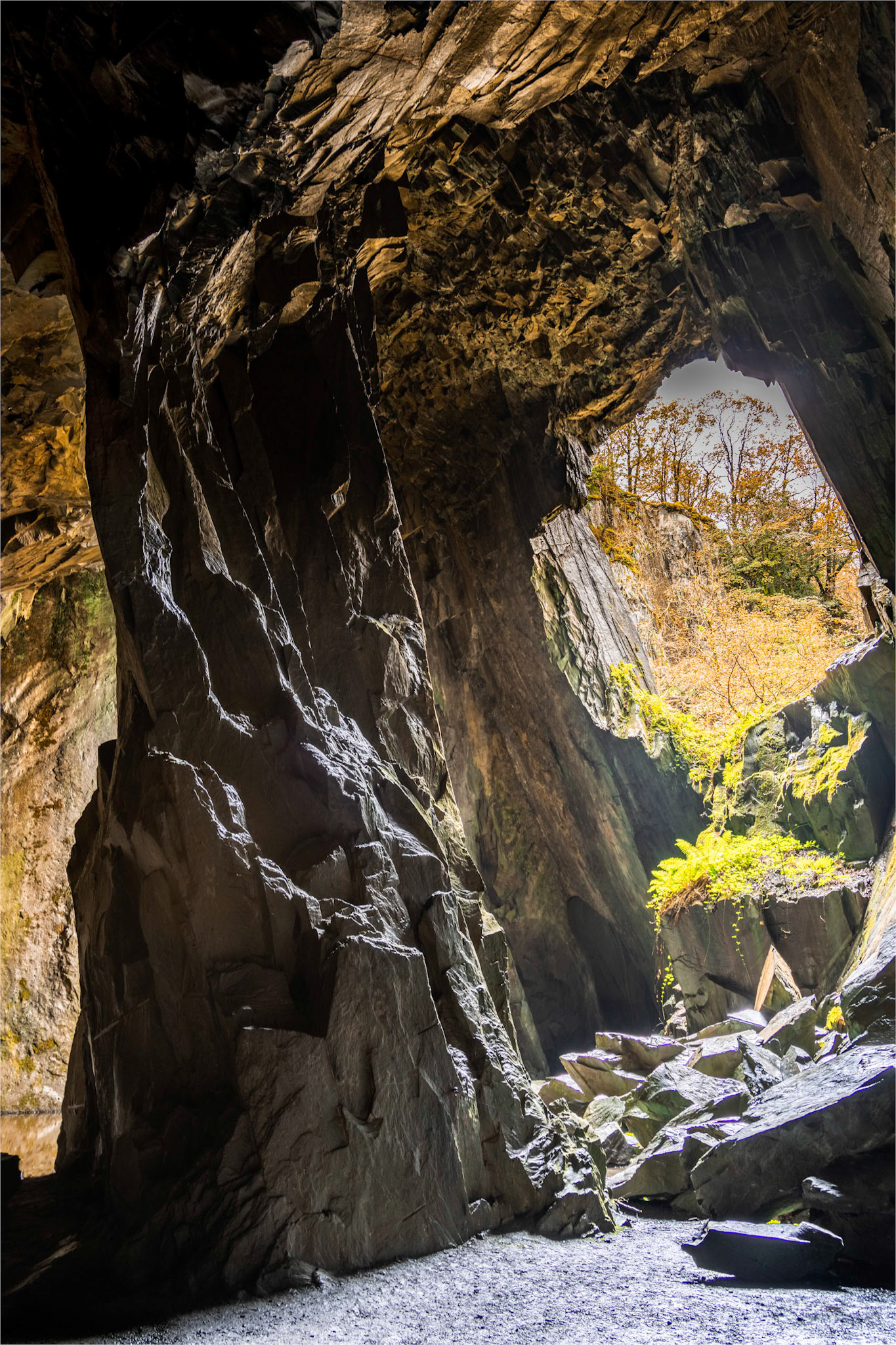 Little Langdale Quarries ( Cathedral Cavern)