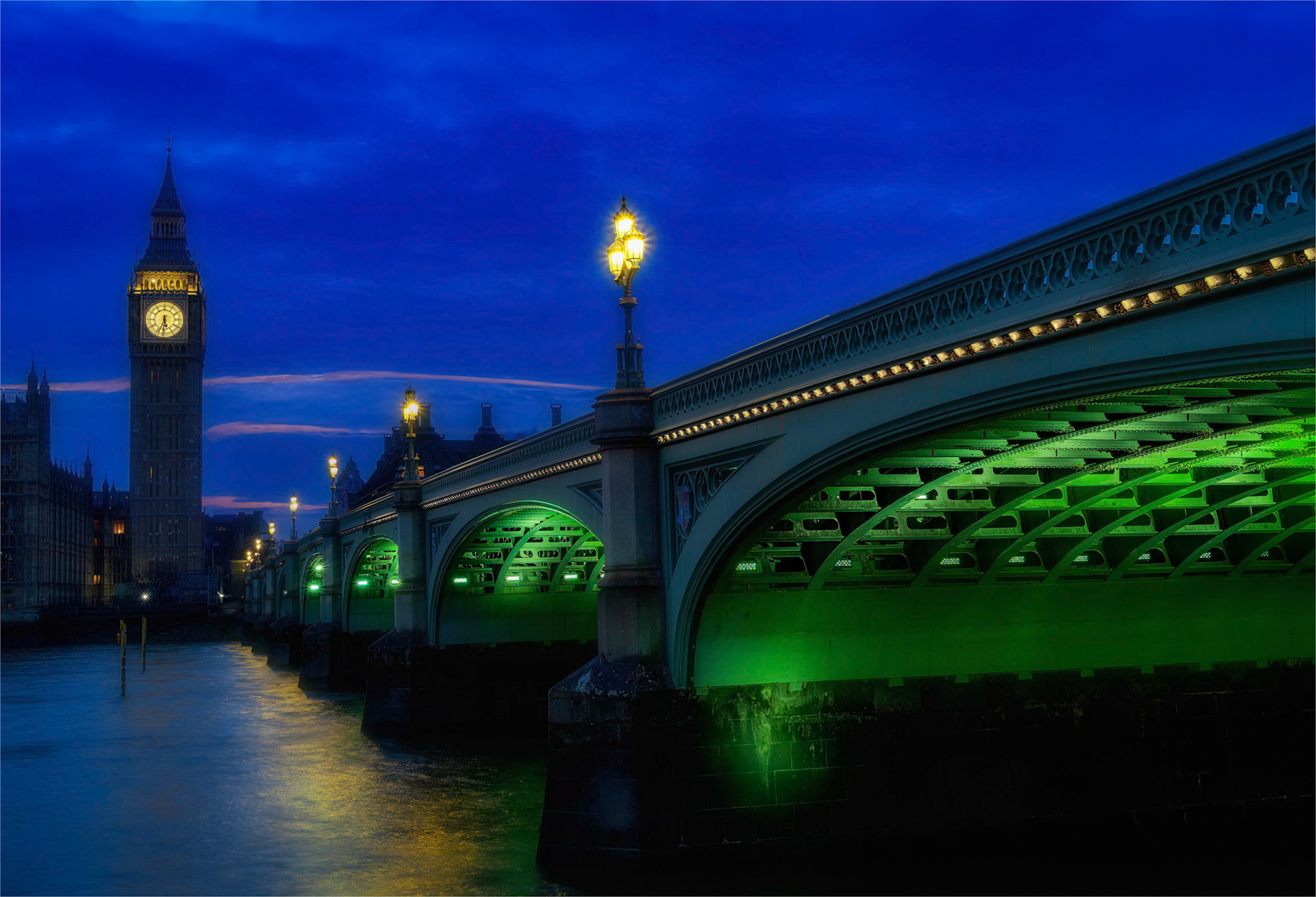 Houses of Parliament Sunset