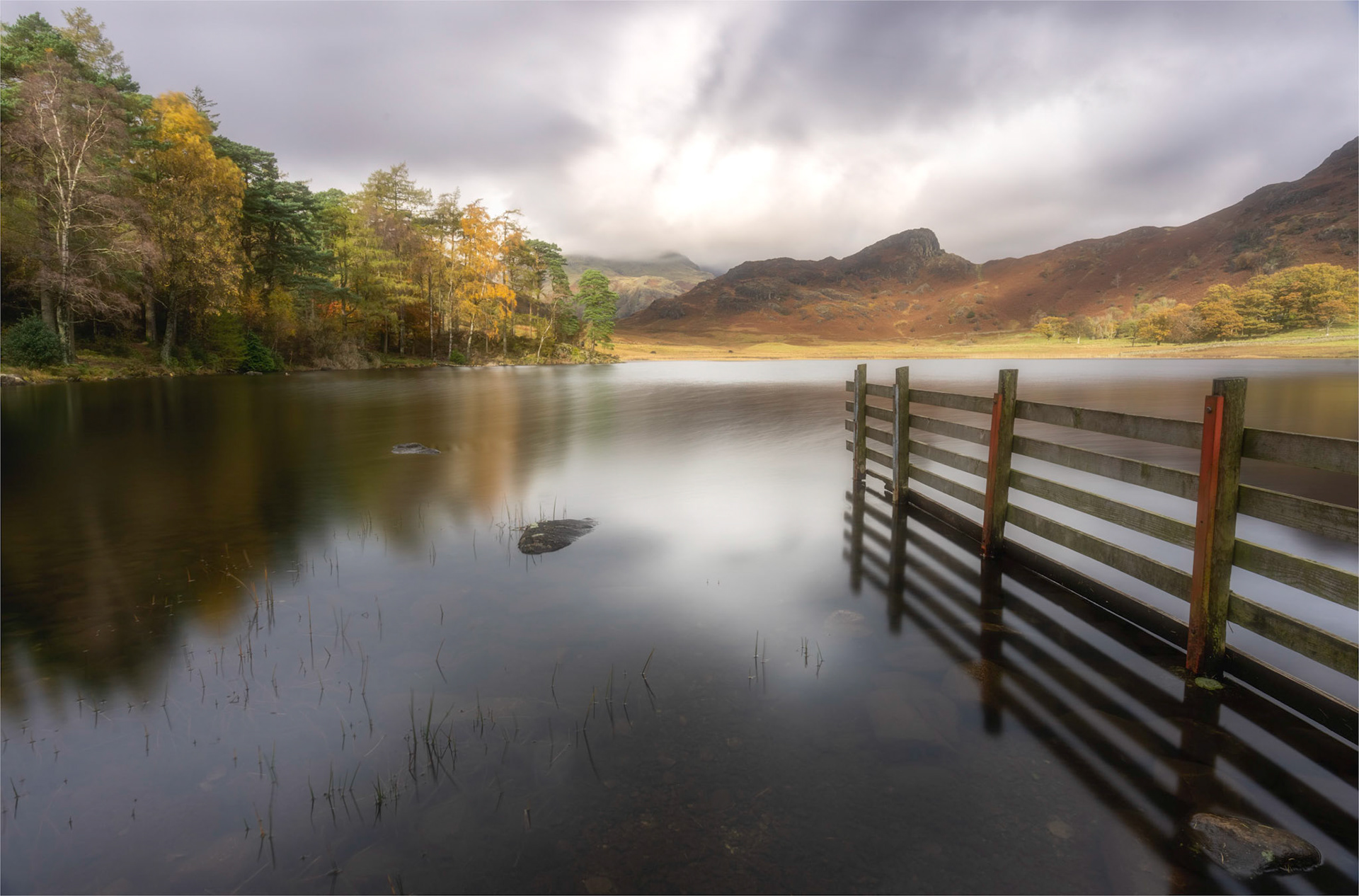 Blae Tarn towards Langdale Pikes