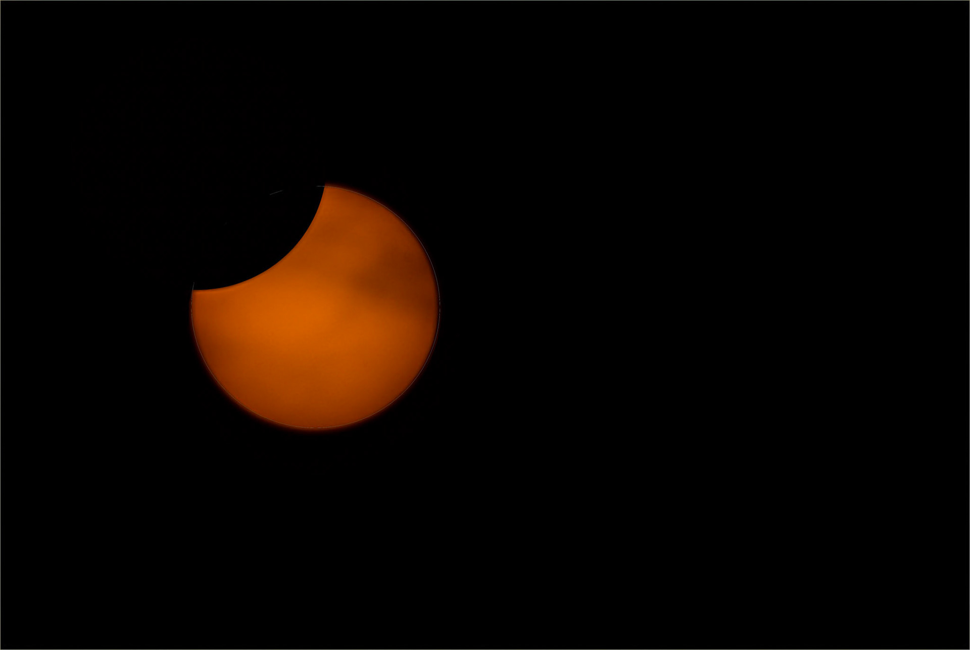 Solar Eclipse from Keswick