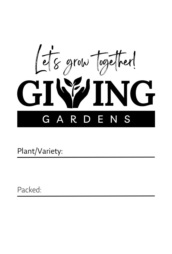 Seed Packet Stamp