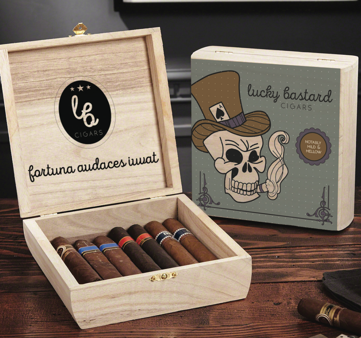 Cigar Box Mockup