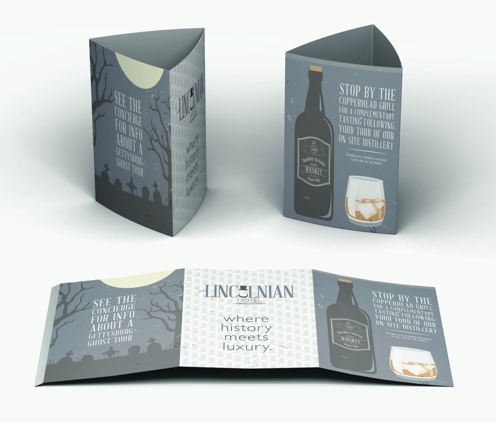 Table Tent Mockup with Grill Specials
