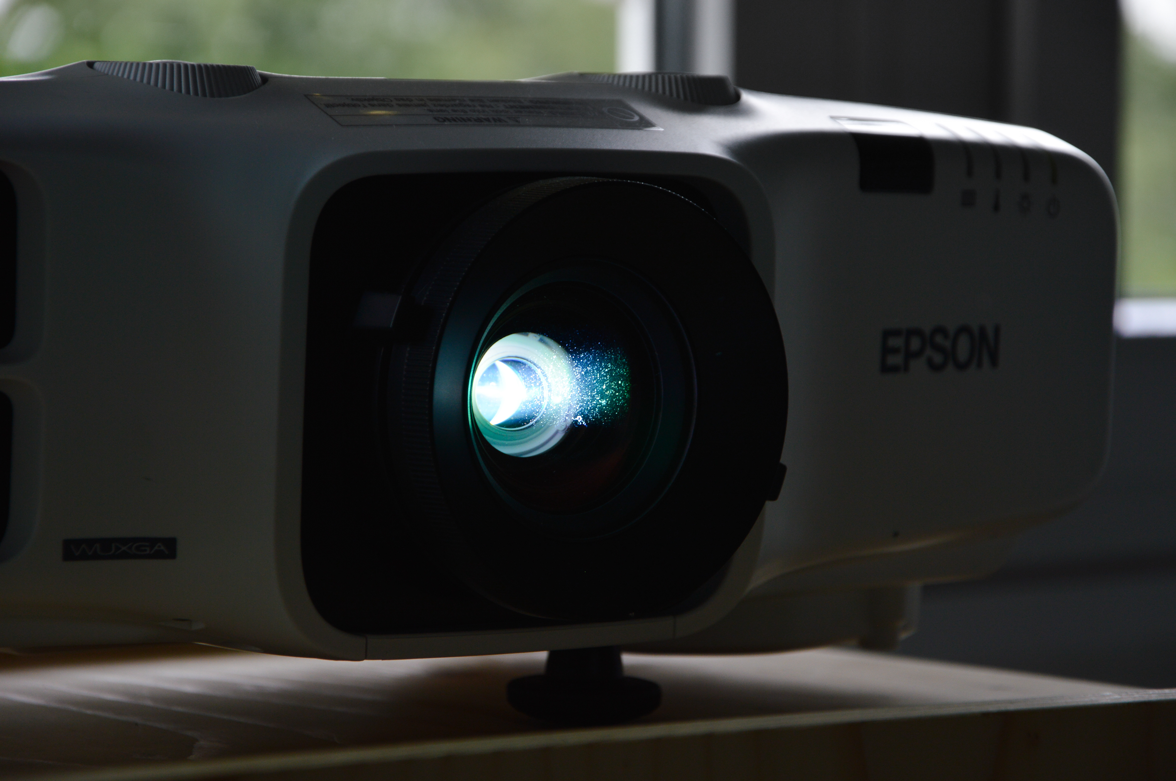 One projector as the source