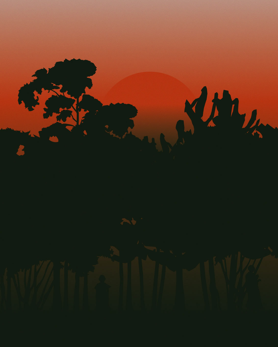 Sunset Sahara