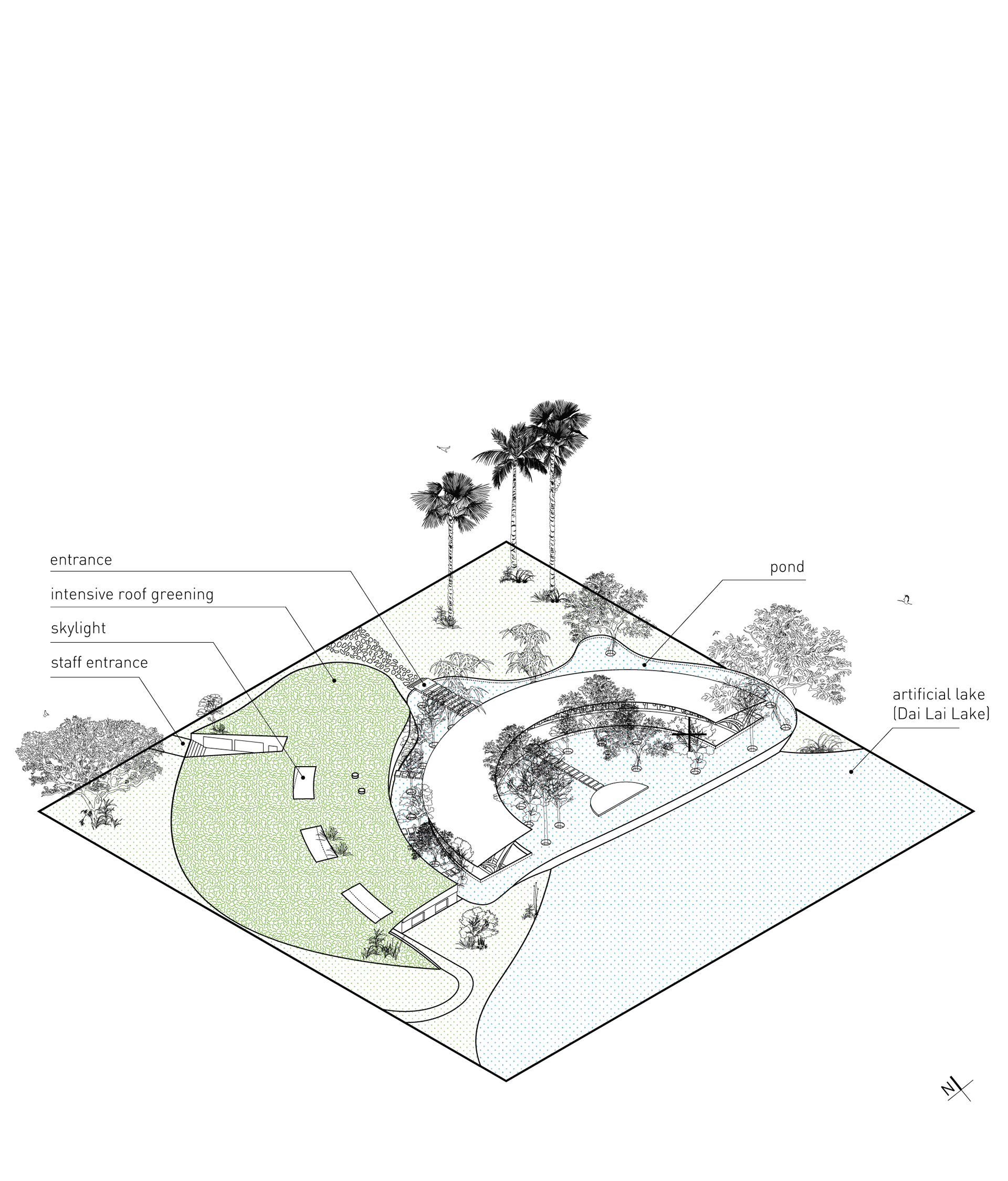 Bamboo Wing Isometric