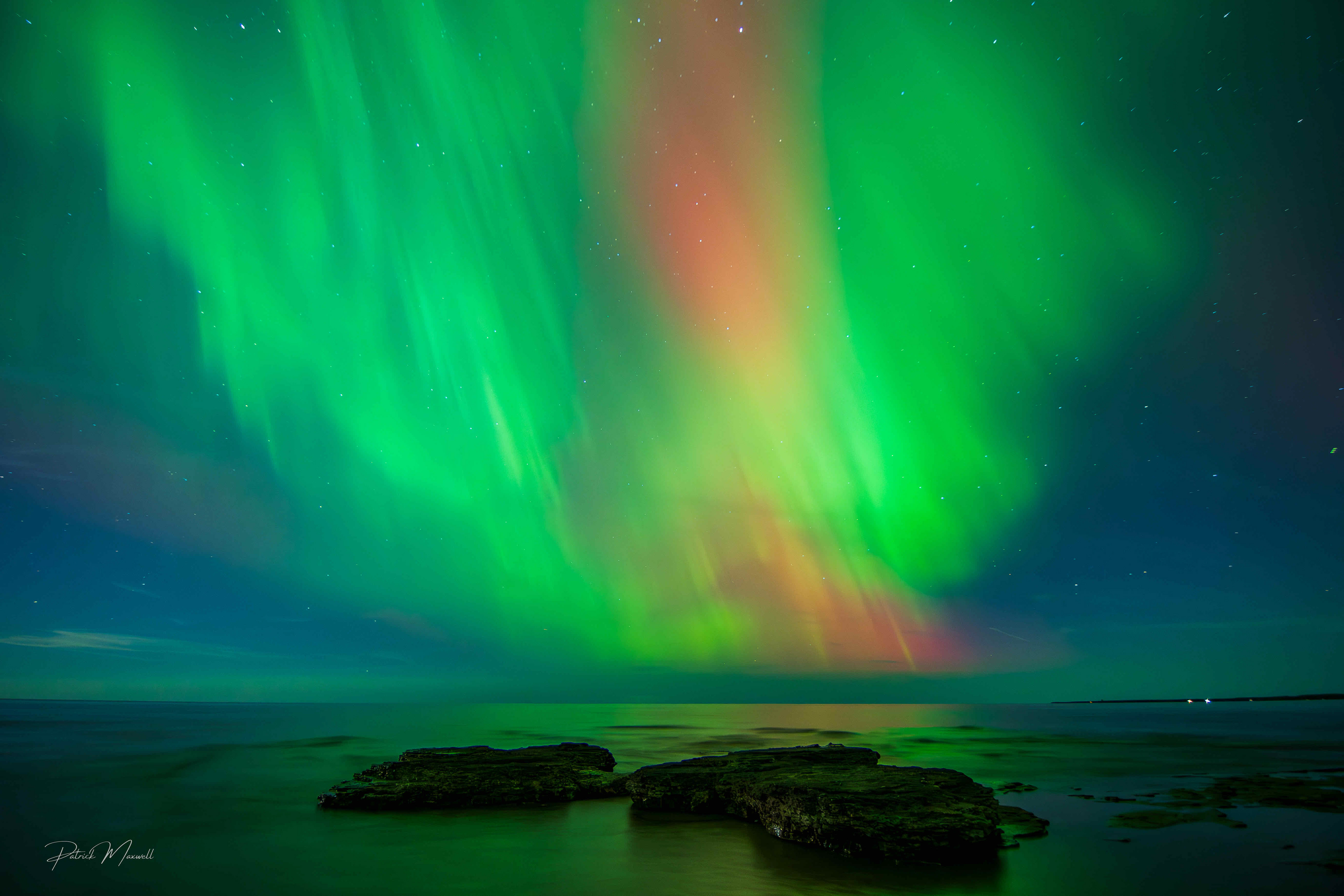 Northern Lights - Lake Huron - October 10, 2024