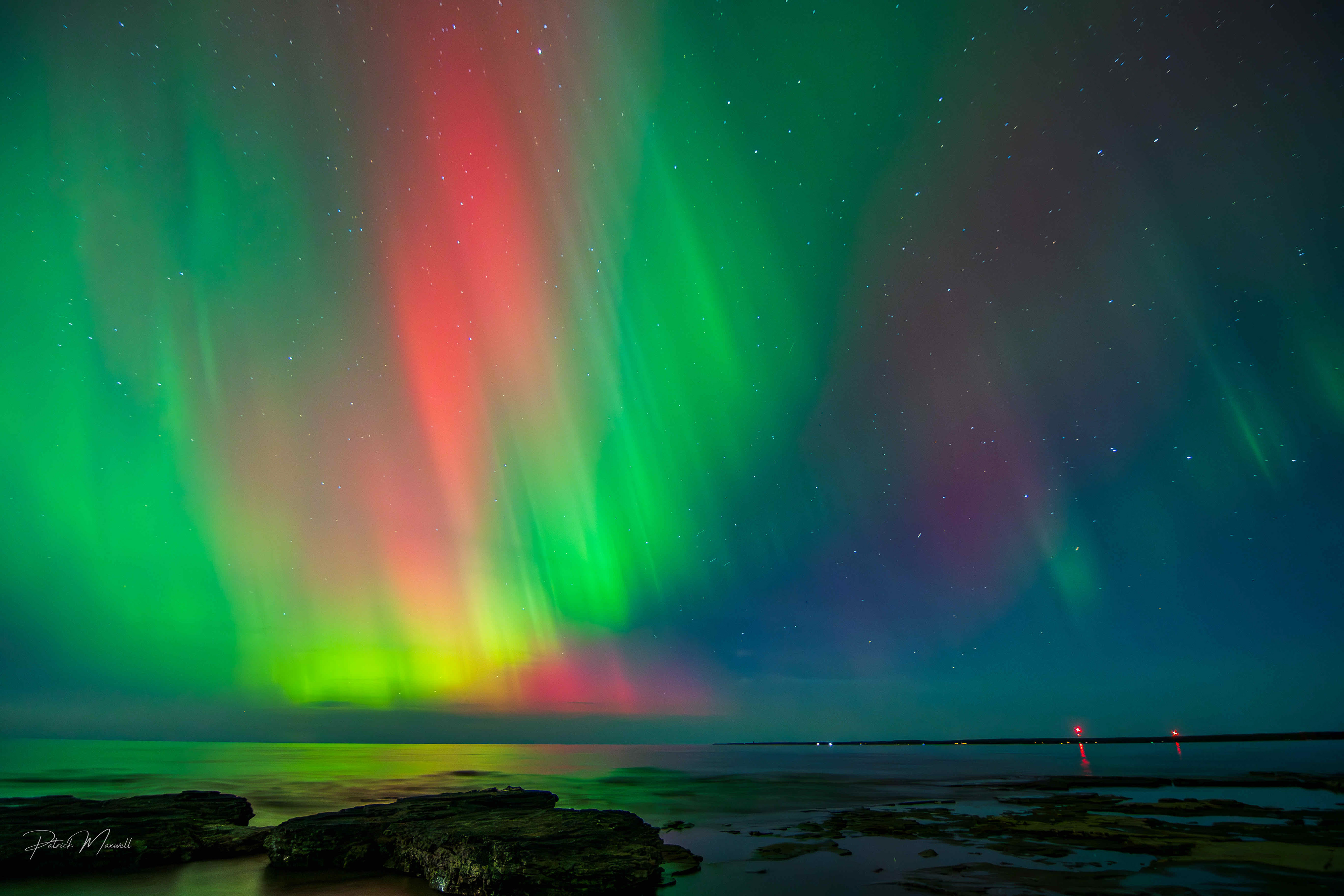 Northern Lights - Lake Huron - October 10, 2024