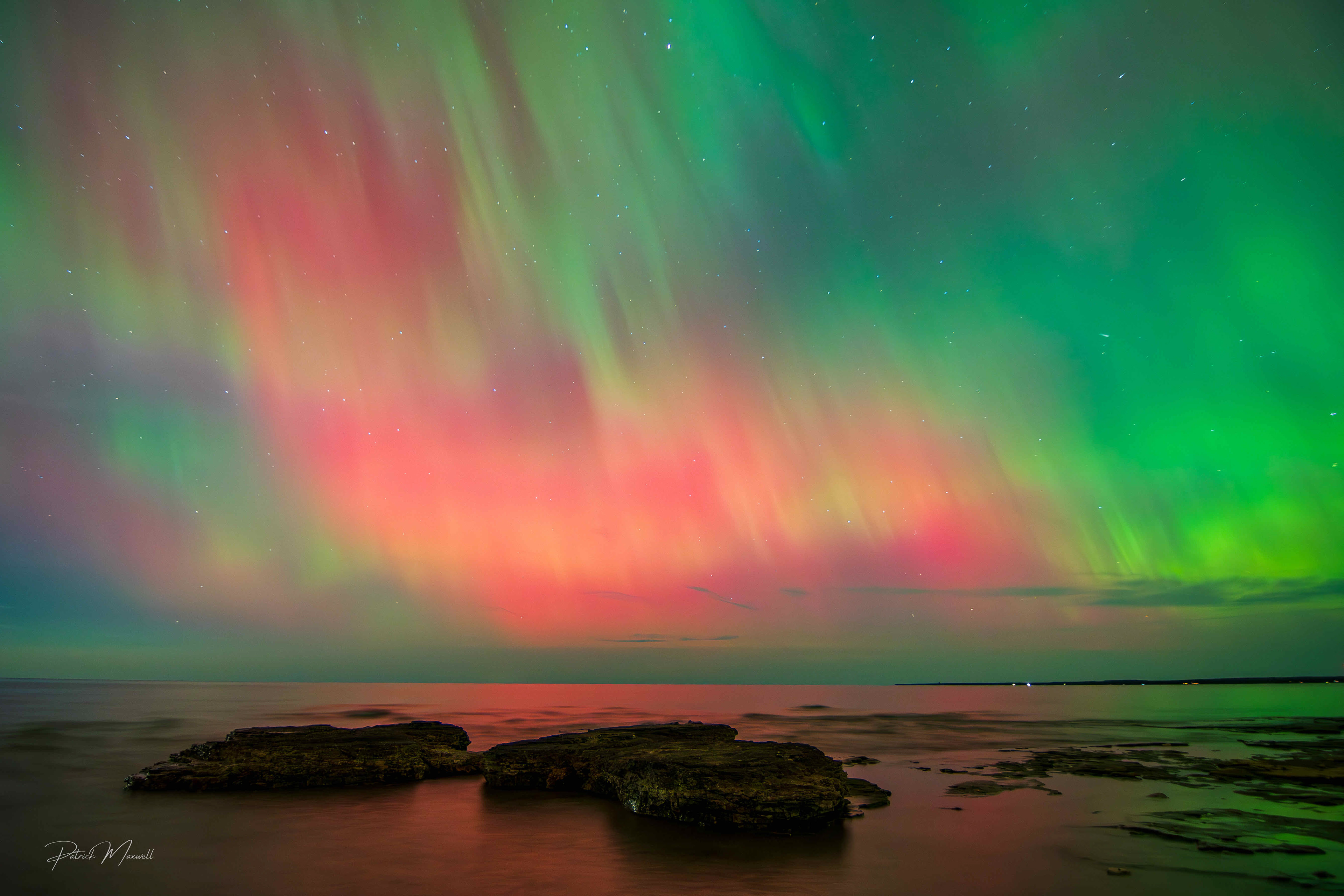 Northern Lights - Lake Huron - October 10, 2024