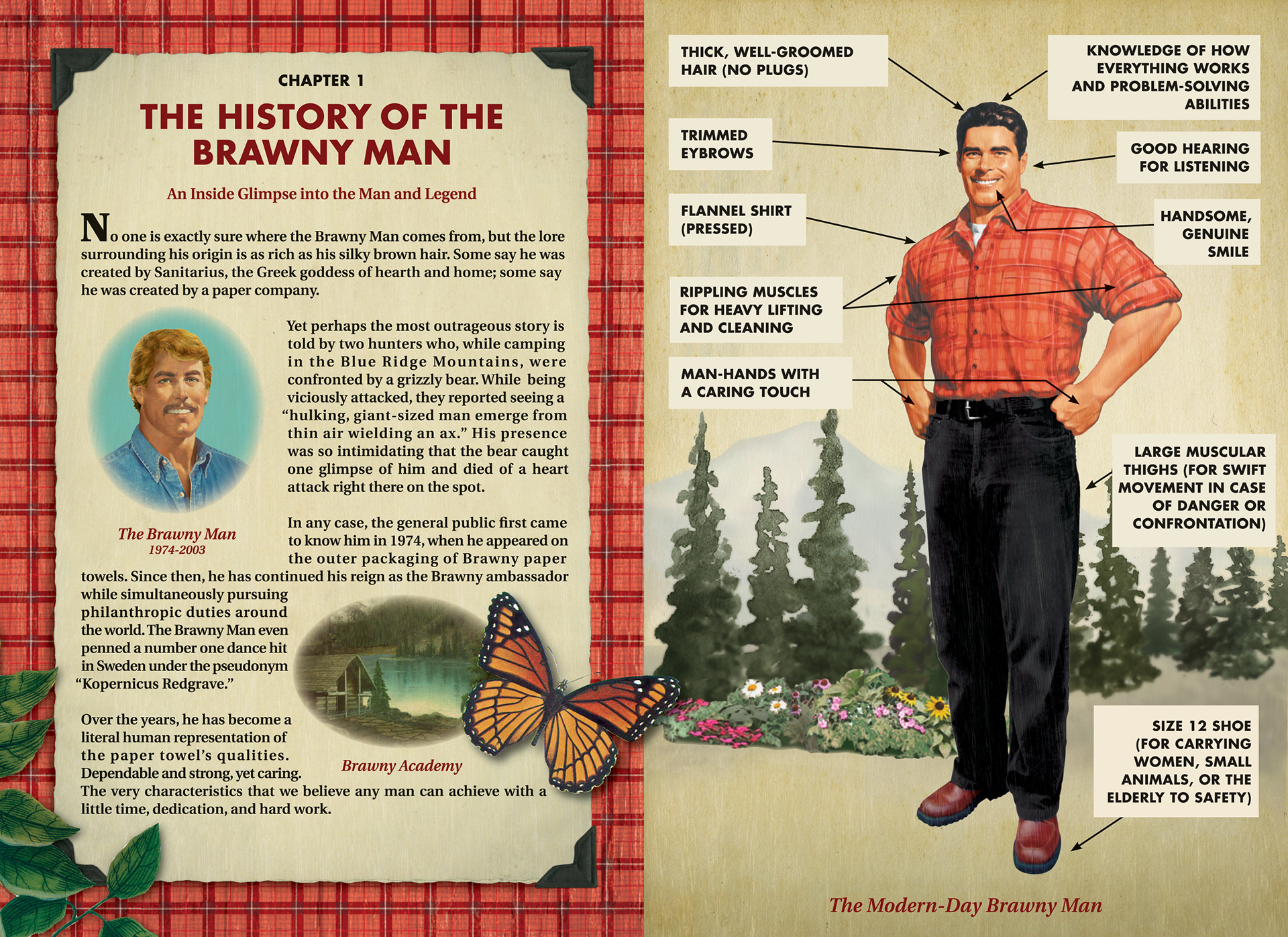 brawny man