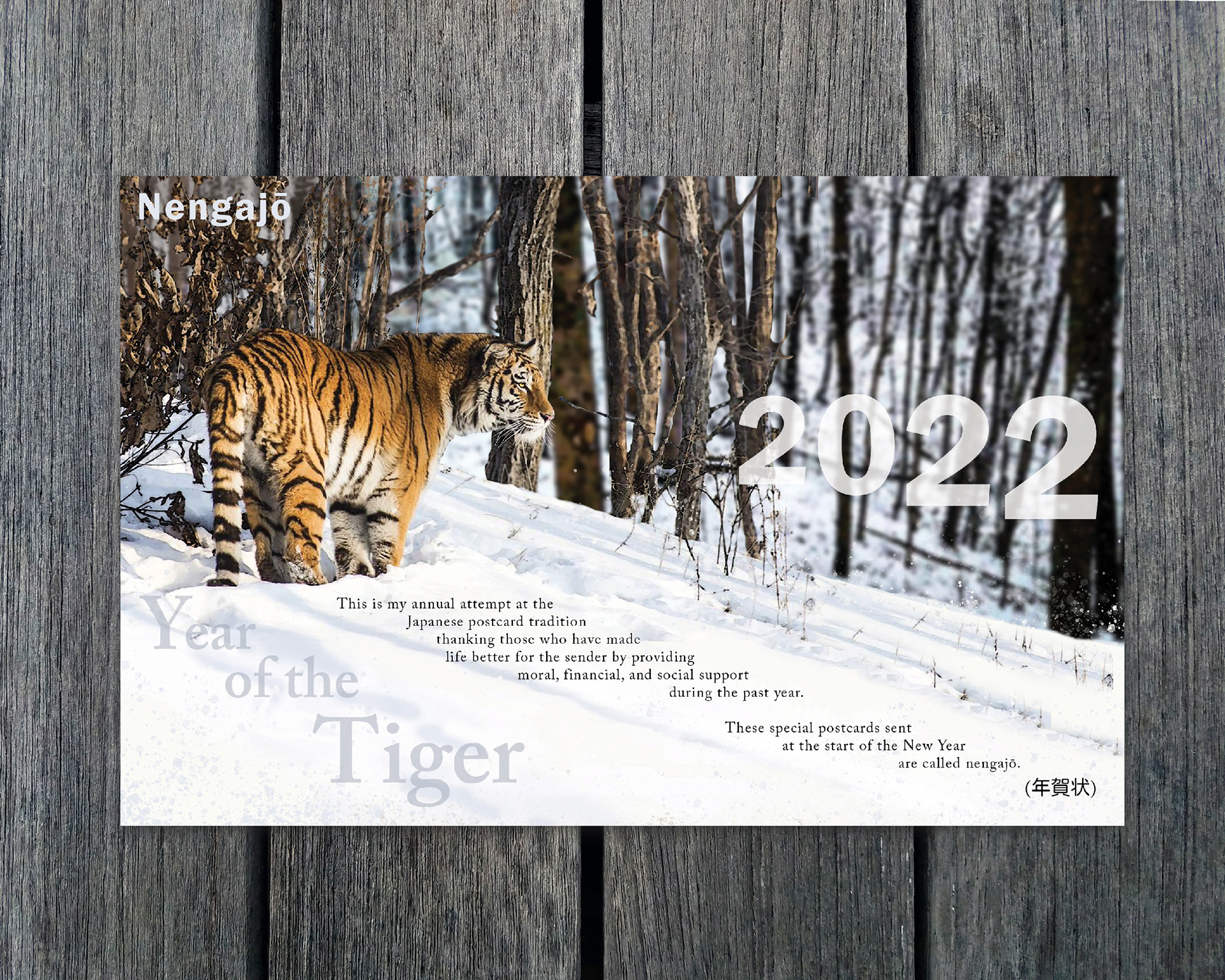 2022 - Year of the Tiger