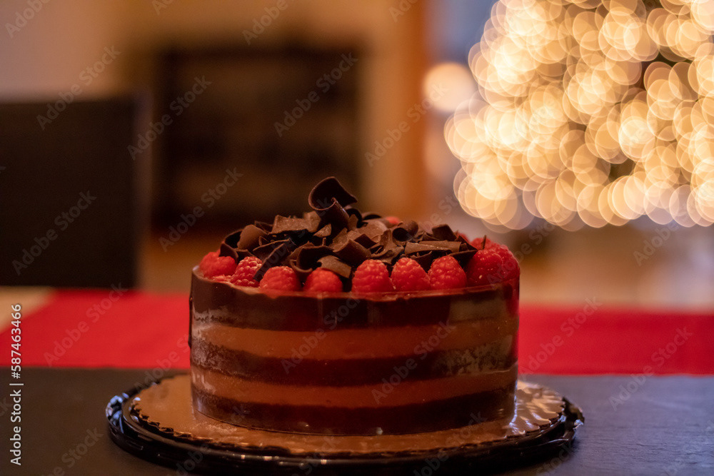 Chocolate Cake with Berries