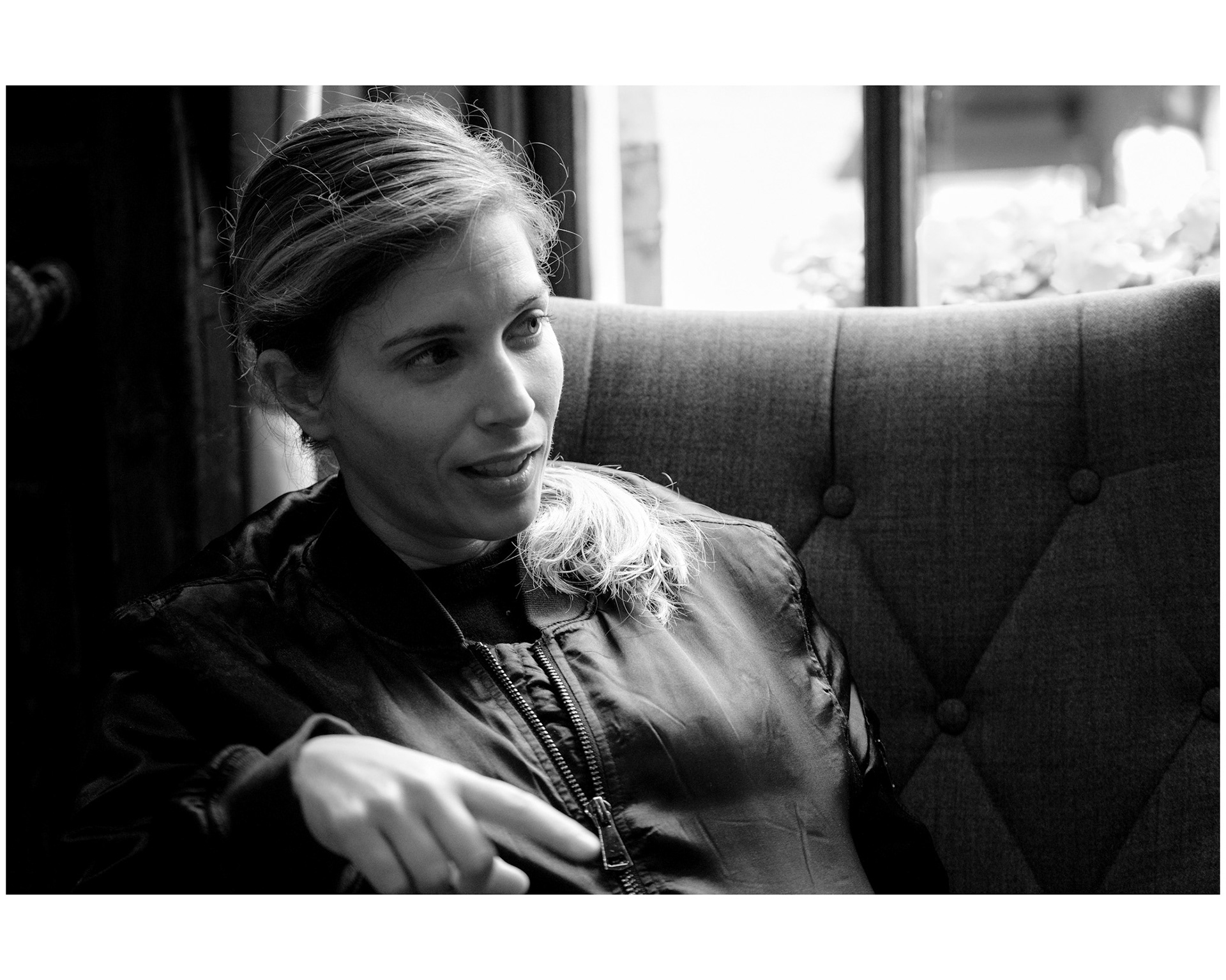 Post-apocalyptic biker chic.