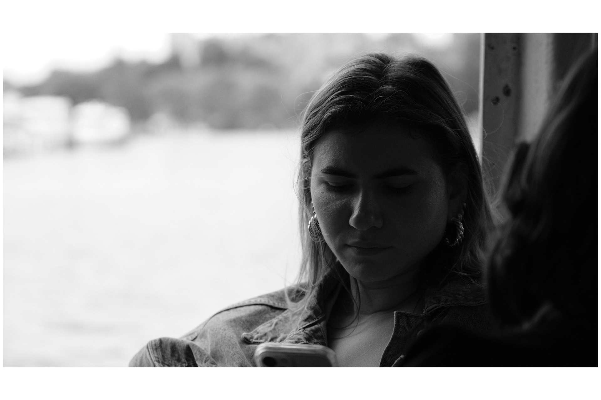 Keren enjoying the splendid river views of a thousand-year old castle.