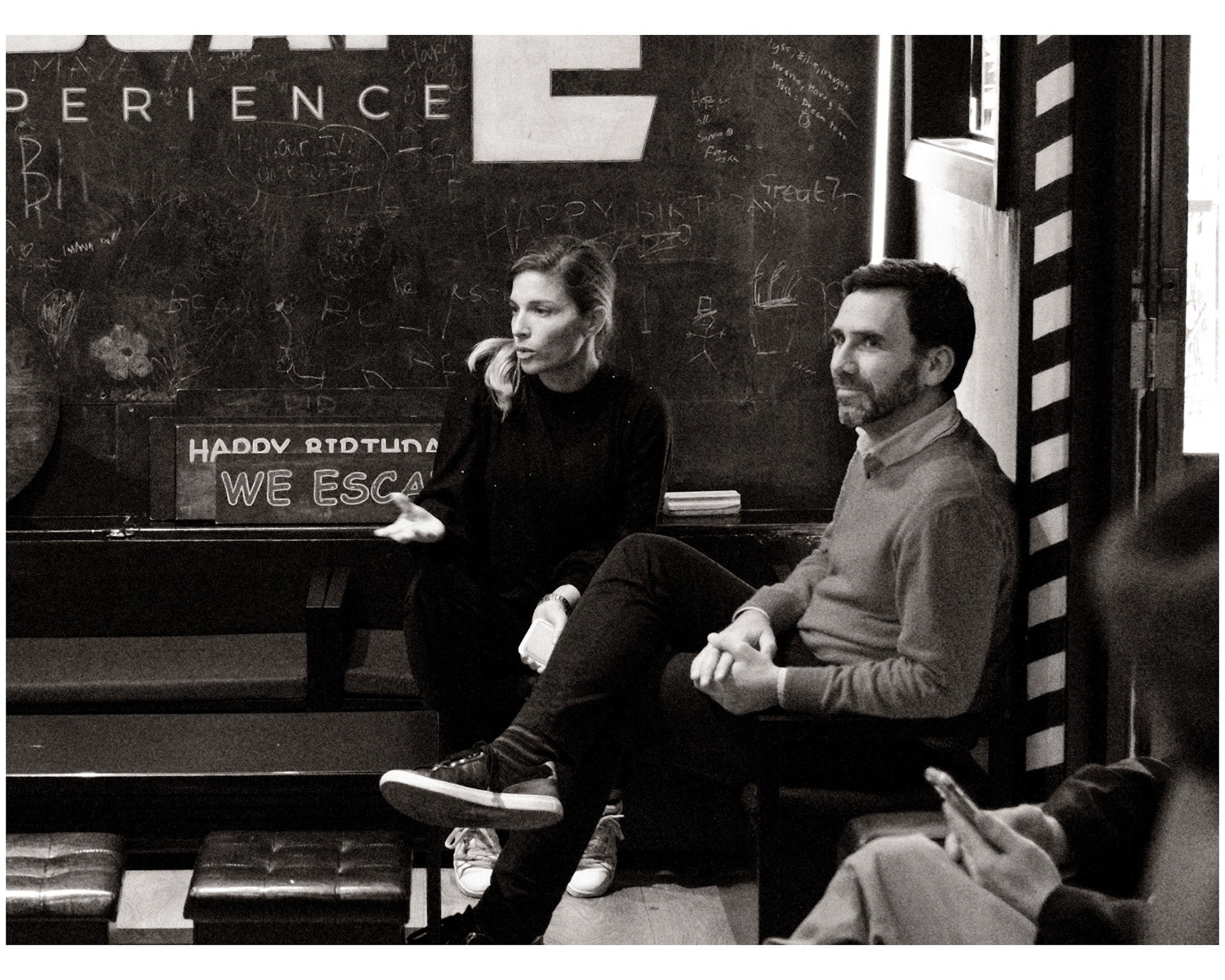 Plotting the escape.