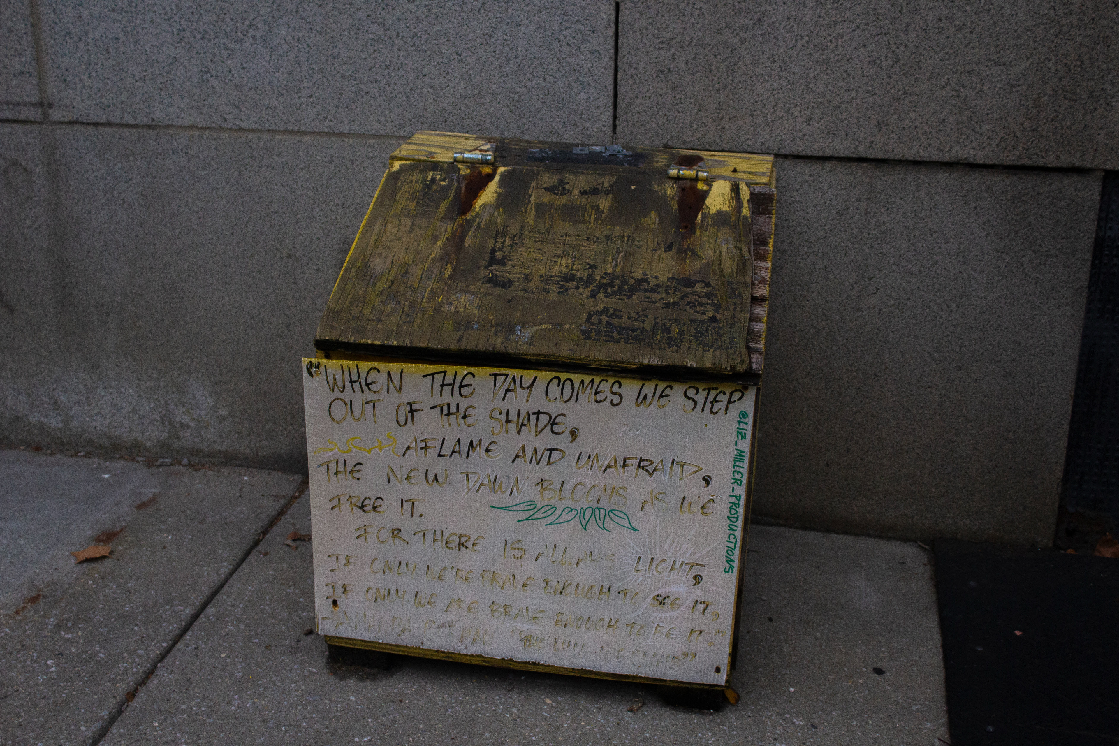 From Baltimore, MD. (09/18/2025)