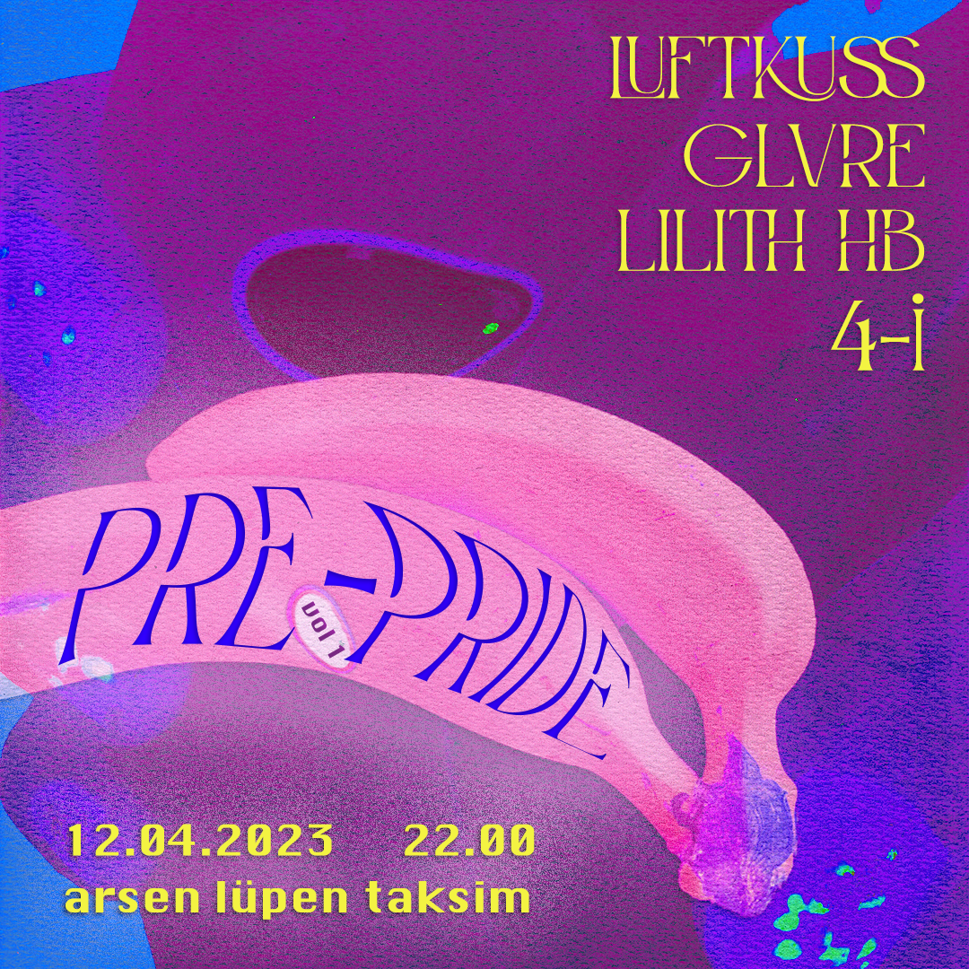 pre-pride party reminder poster