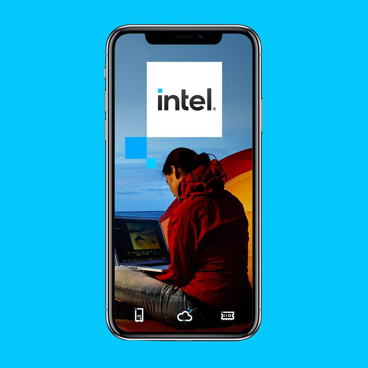 Andrew Mirakian Branding and Design - Intel Rebrand