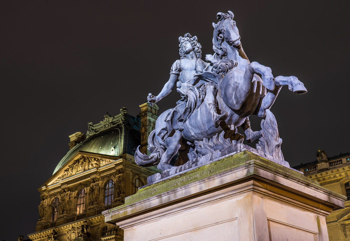 Statue from The Louvre - Paris Vacation