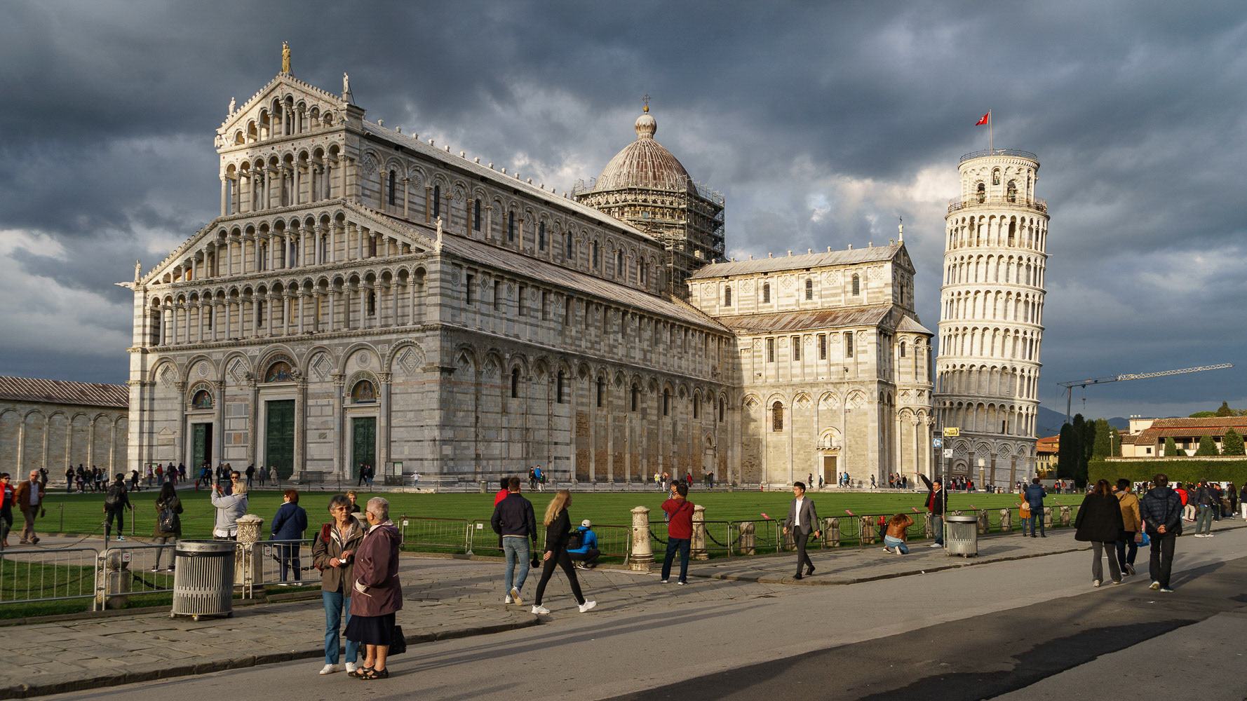 Pisa with tower still leaning  - Florence IT Vacation