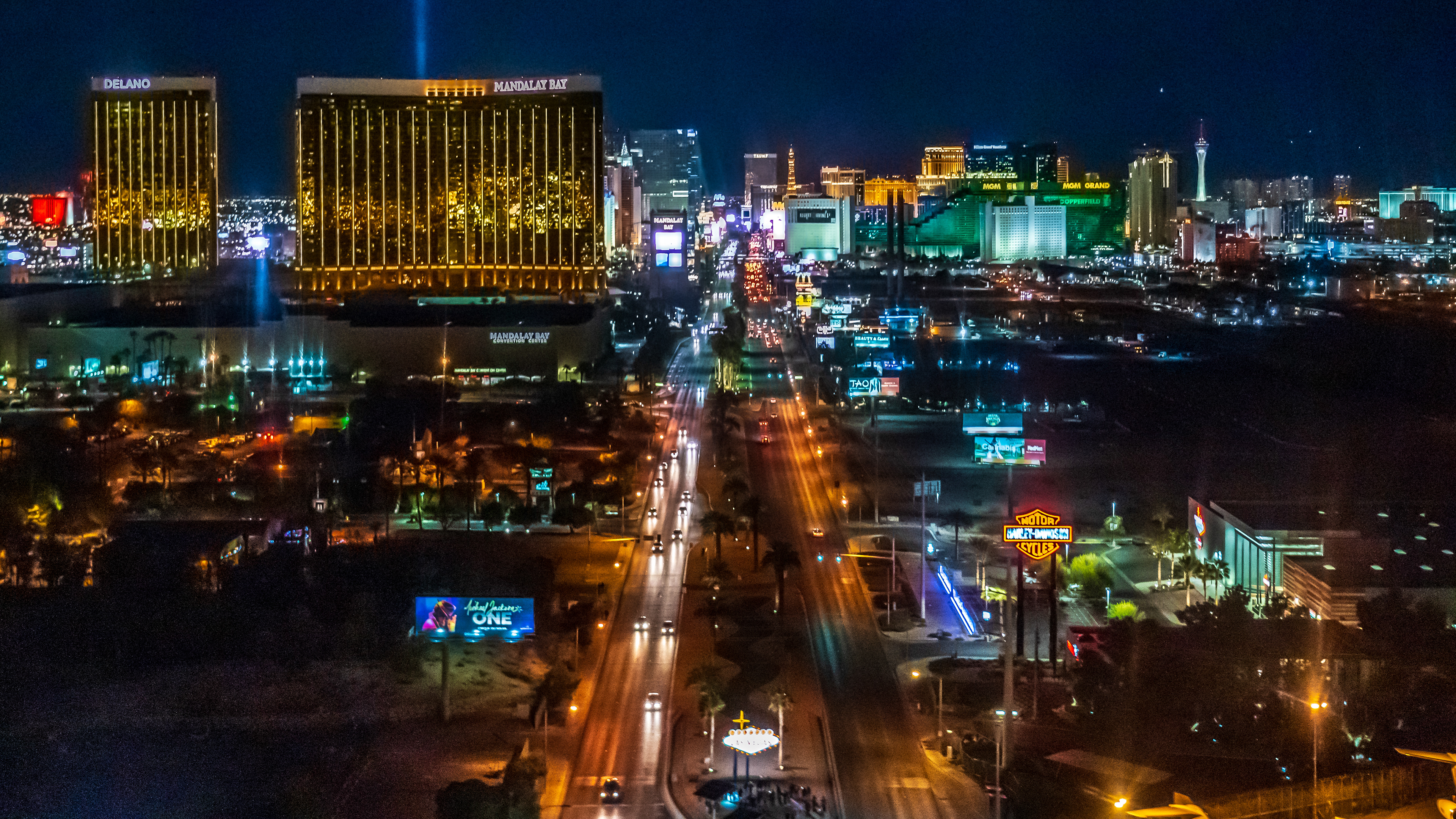 Las Vegas Blvd Long View - Vegas Vacation