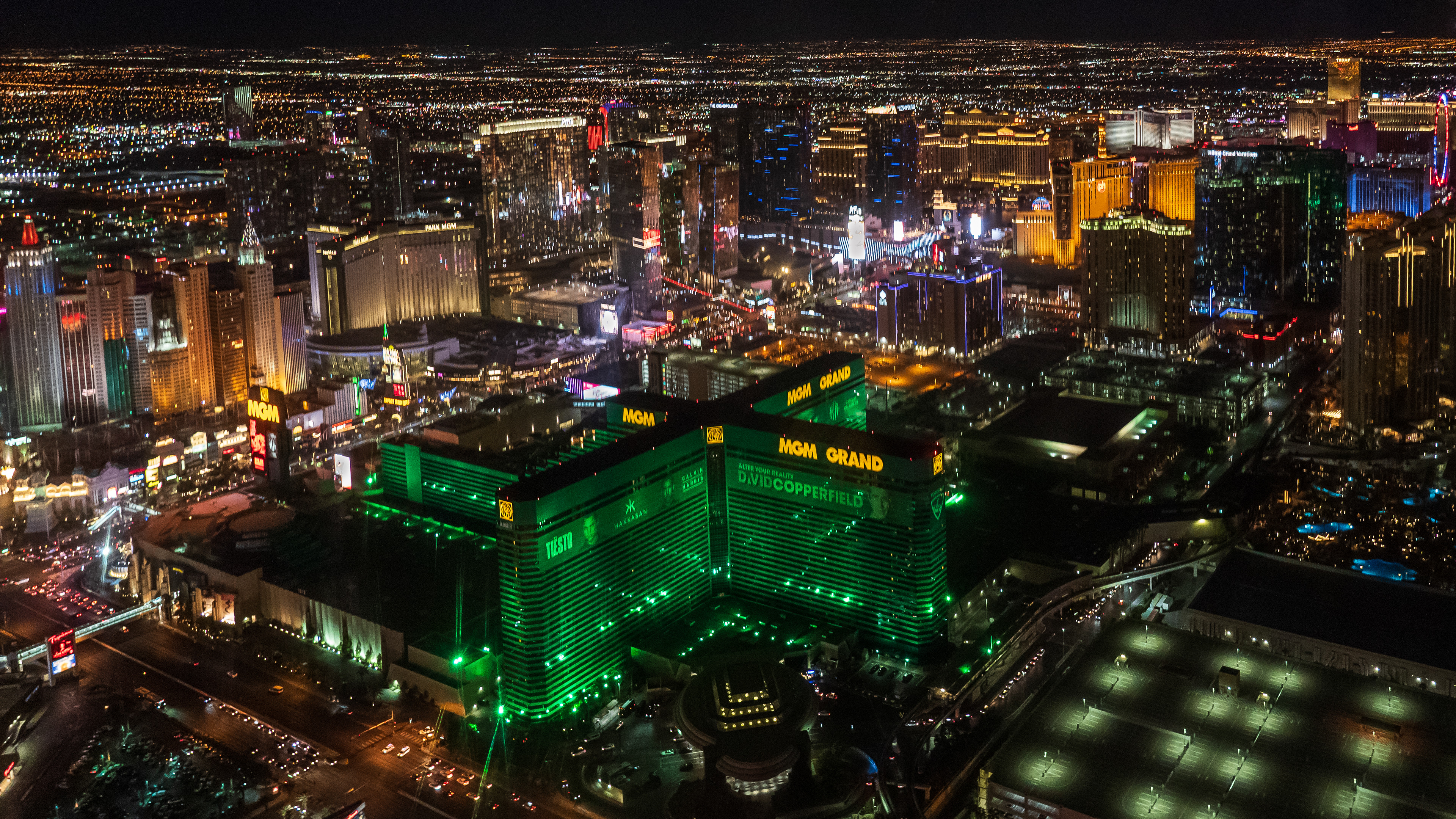 MGM Grand from above - Vegas Vacation
