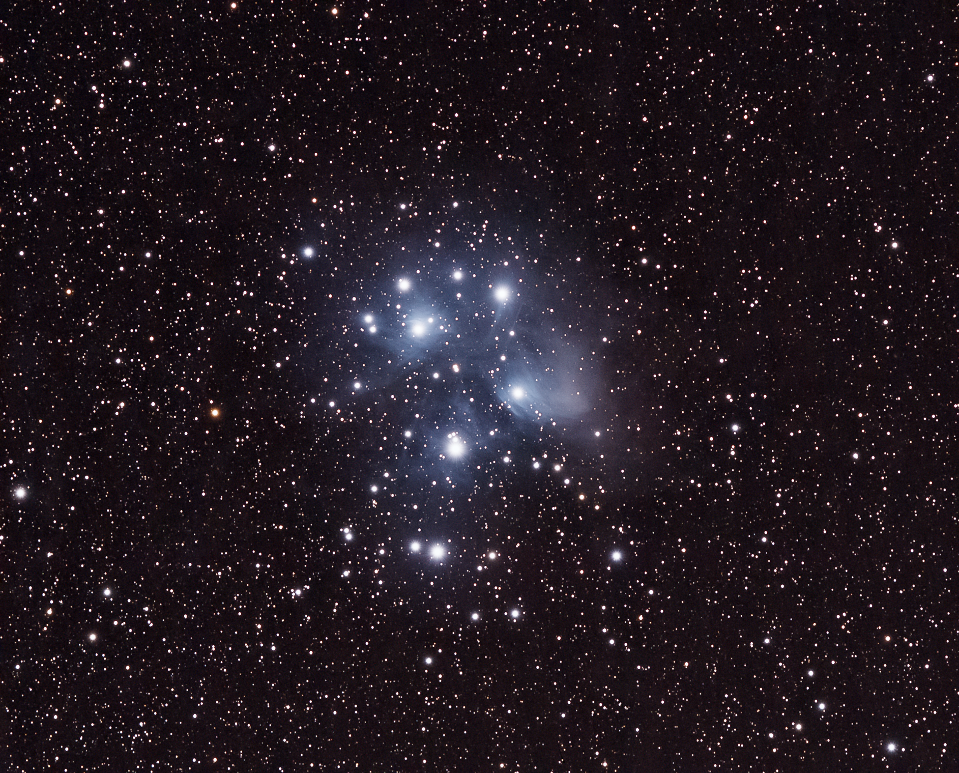 Pleiades Star Cluster