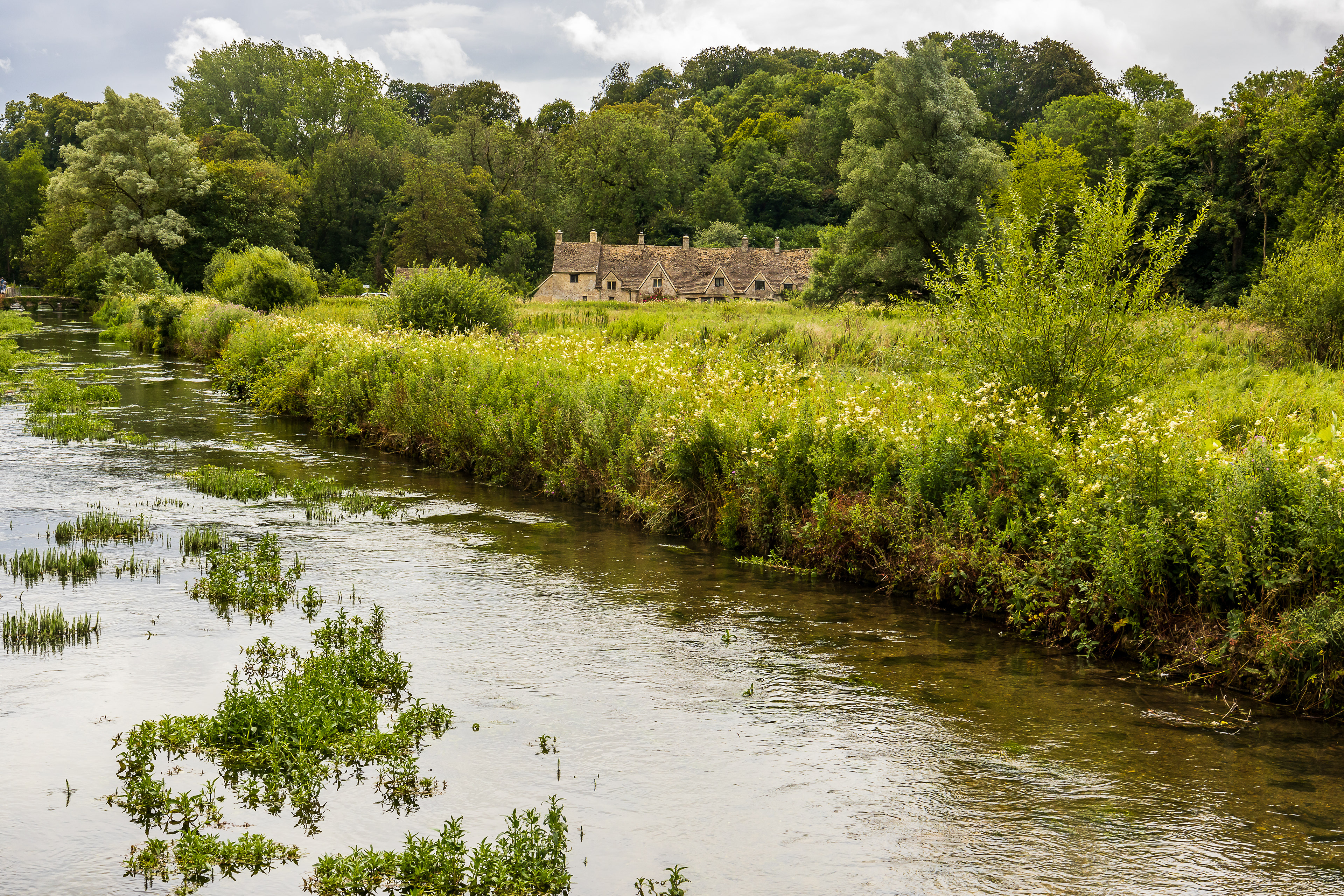 The Cotswold District - Bibury - Arlington Row