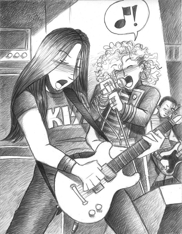 Punk Like Me - concept illustration