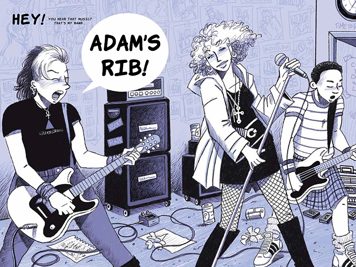 Punk Like Me Graphic Novel - artist