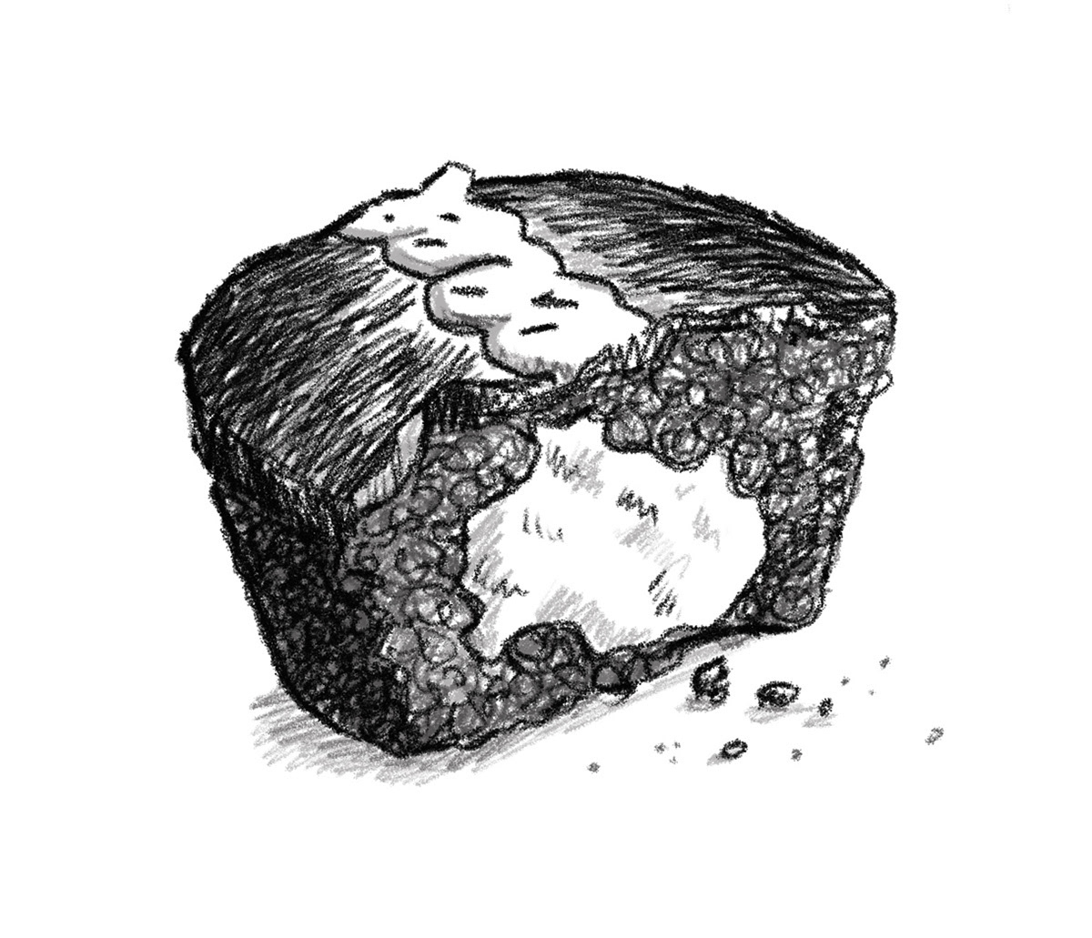 Cupcake - food illustration