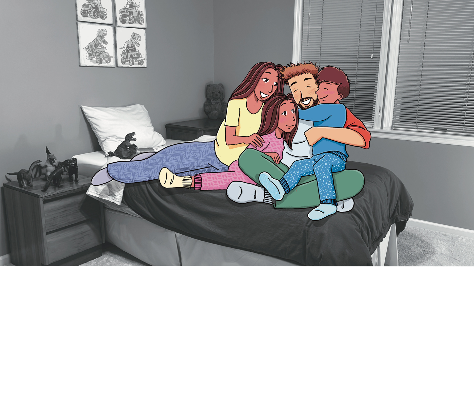 Too Much Quiet - illustration