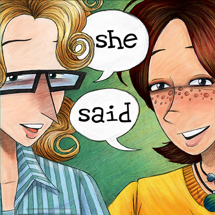 She Said - illustration/design