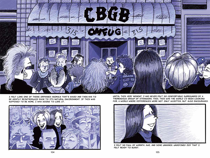 Punk Like Me Graphic Novel - artist