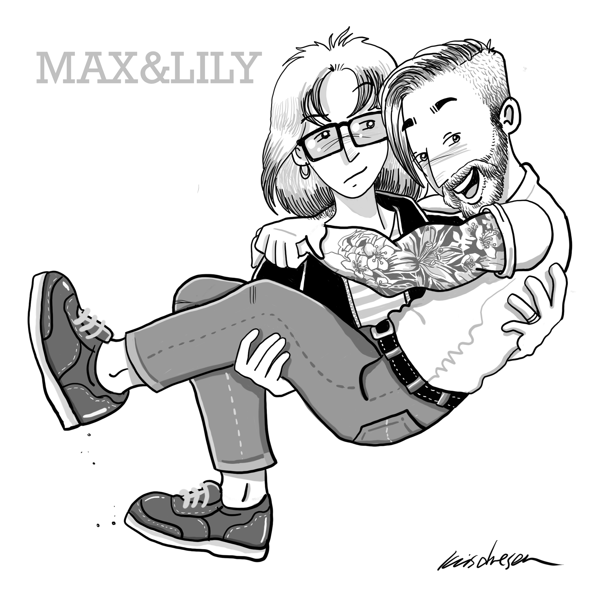 MAX & LILY - SILVER FOXES