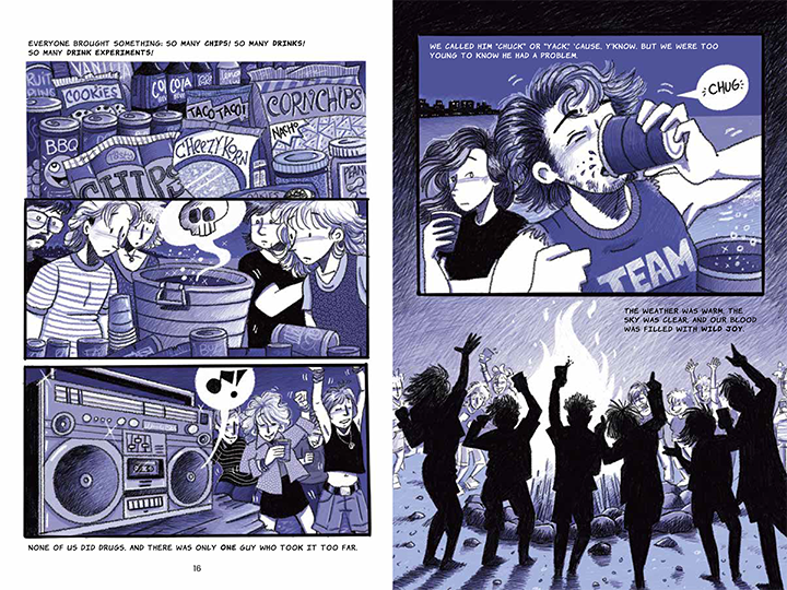 Punk Like Me Graphic Novel- artist