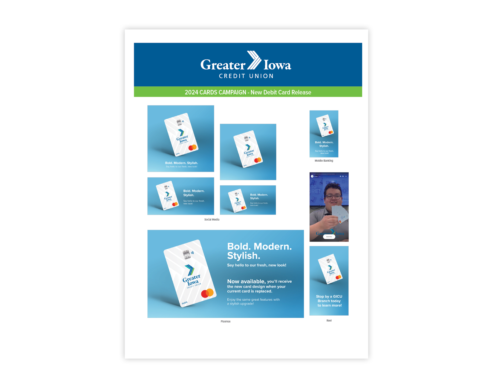 Campaign creation design and tagline