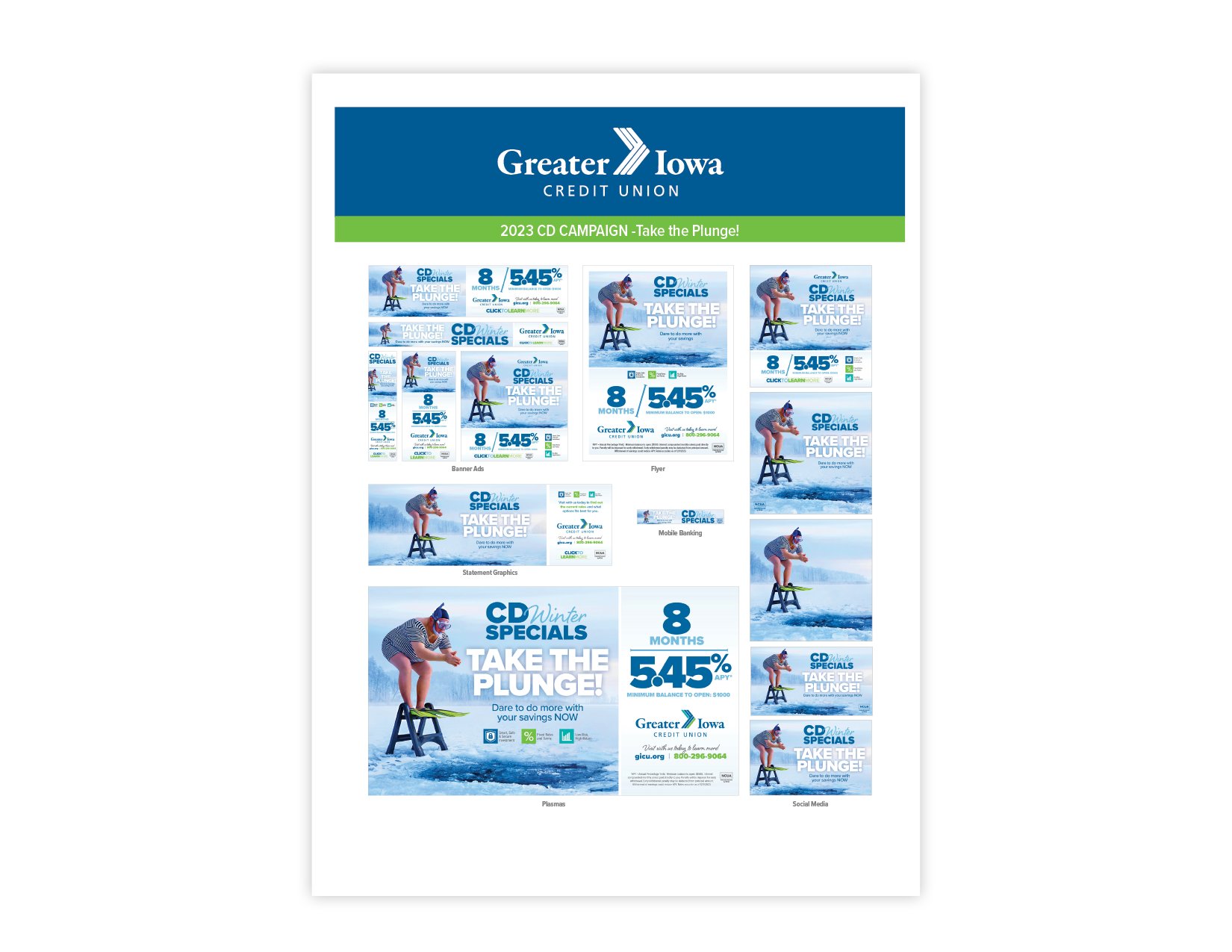 Campaign creation design and tagline