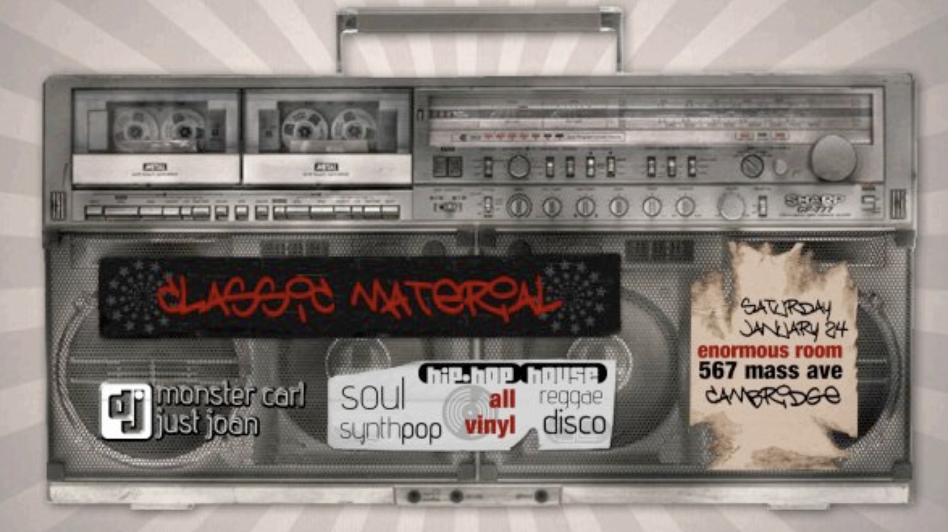 Social Media Logo - Boston Music & Entertainment