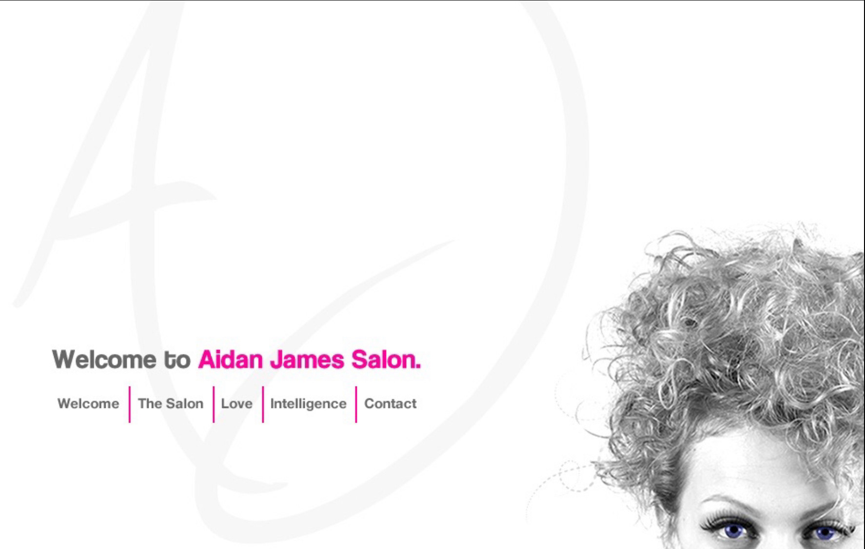 Landing page for Web - Beauty Services