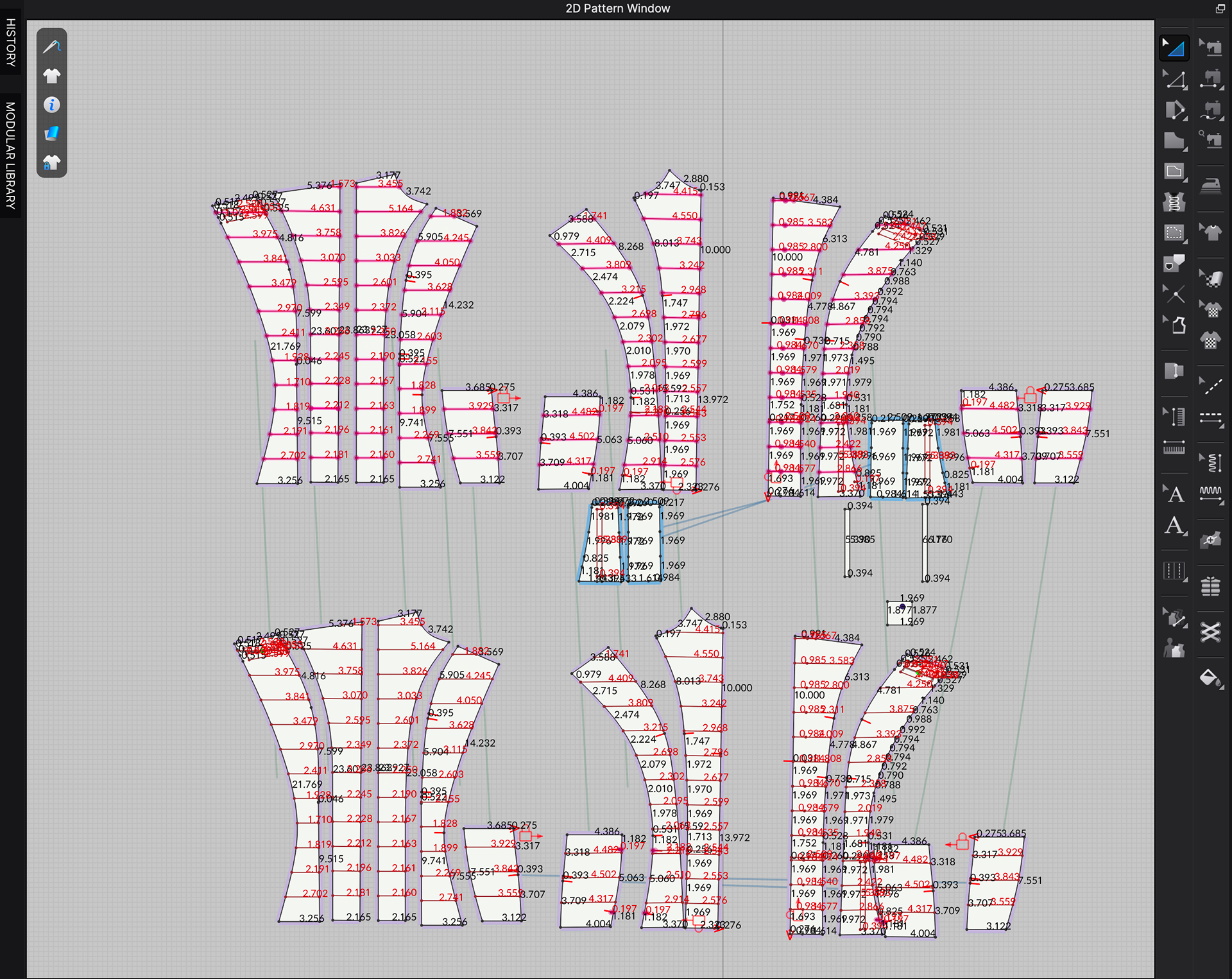 Pattern in CLO3D
