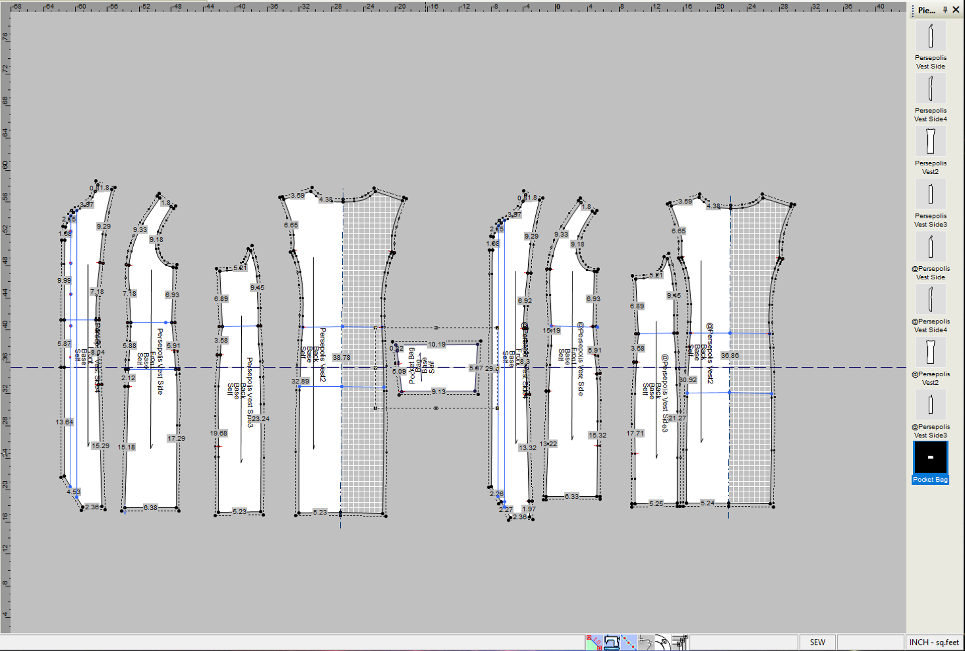 Pattern in Optitex