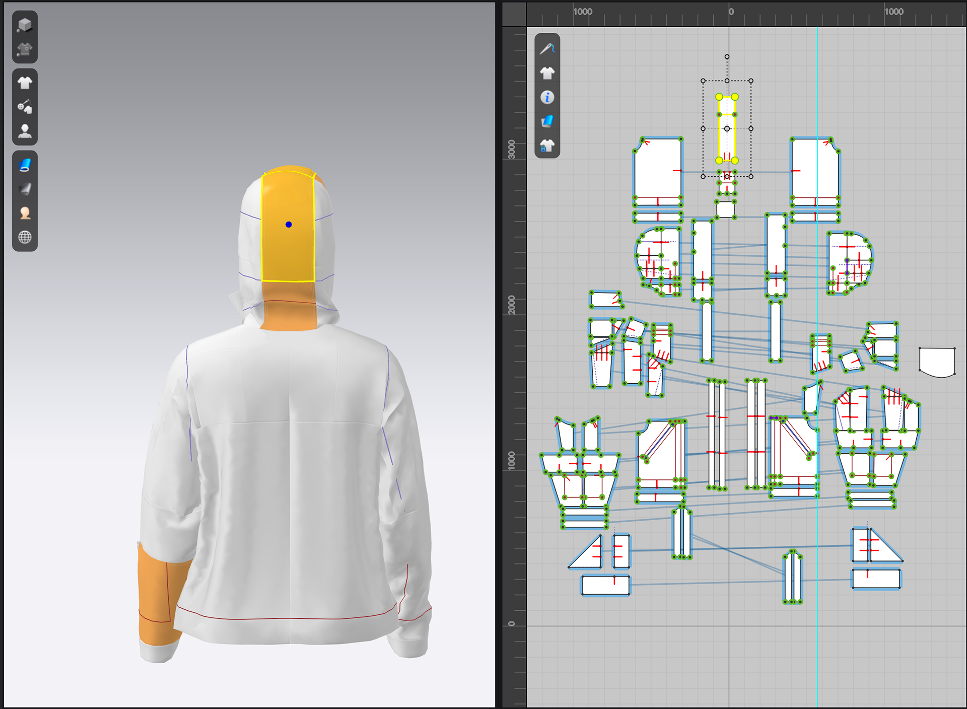 Pattern in CLO3D