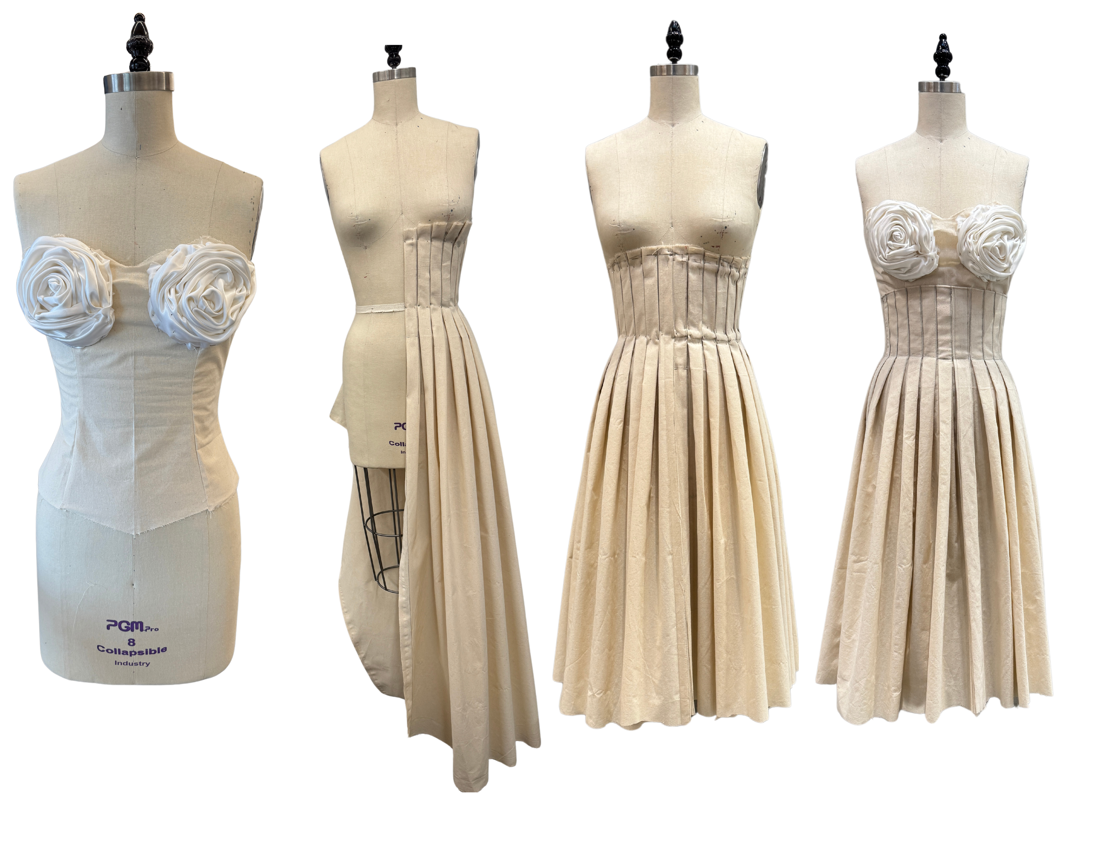 Exploration of technique through draping