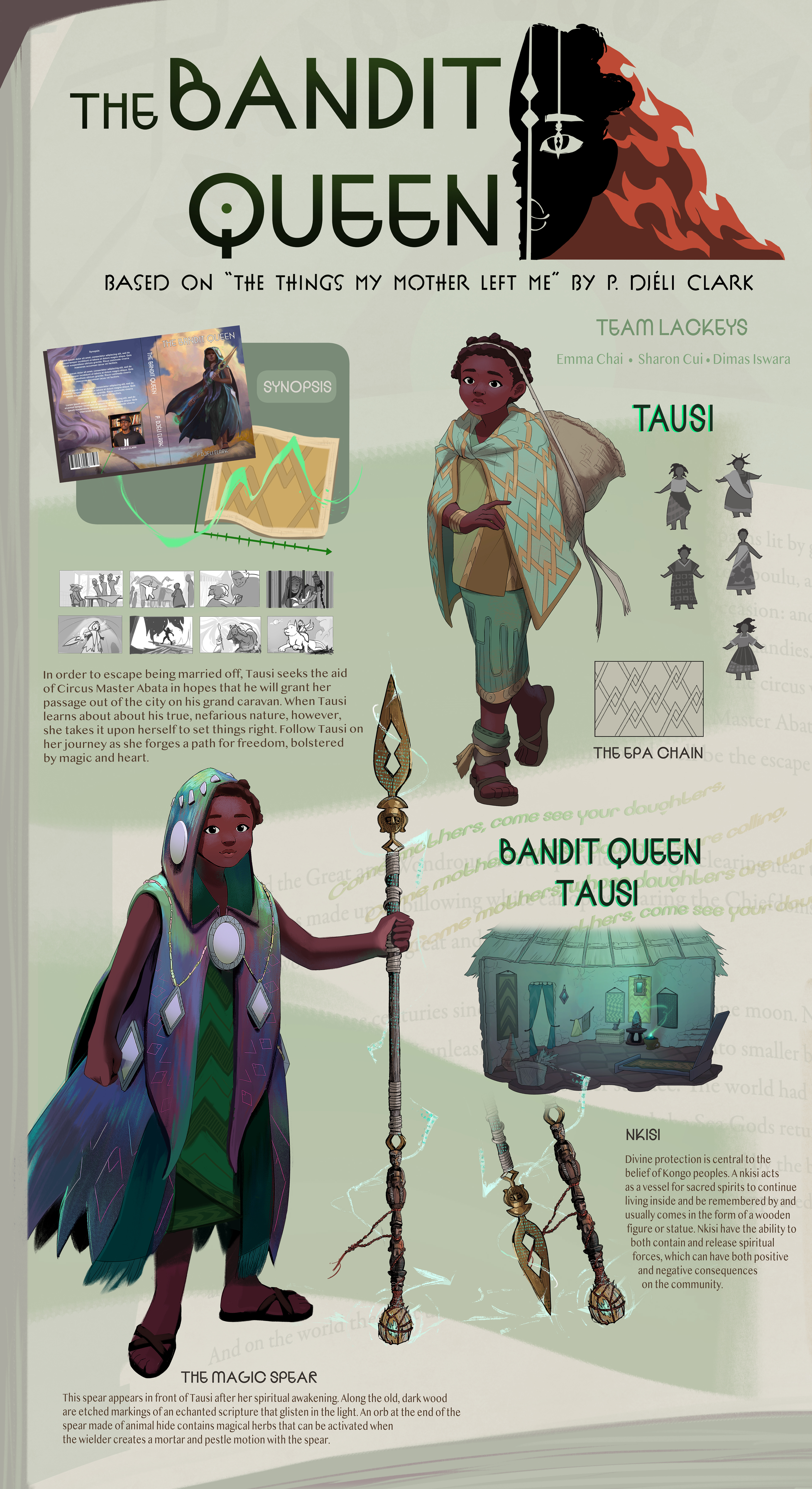 Poster 1/3: Tausi and Spear