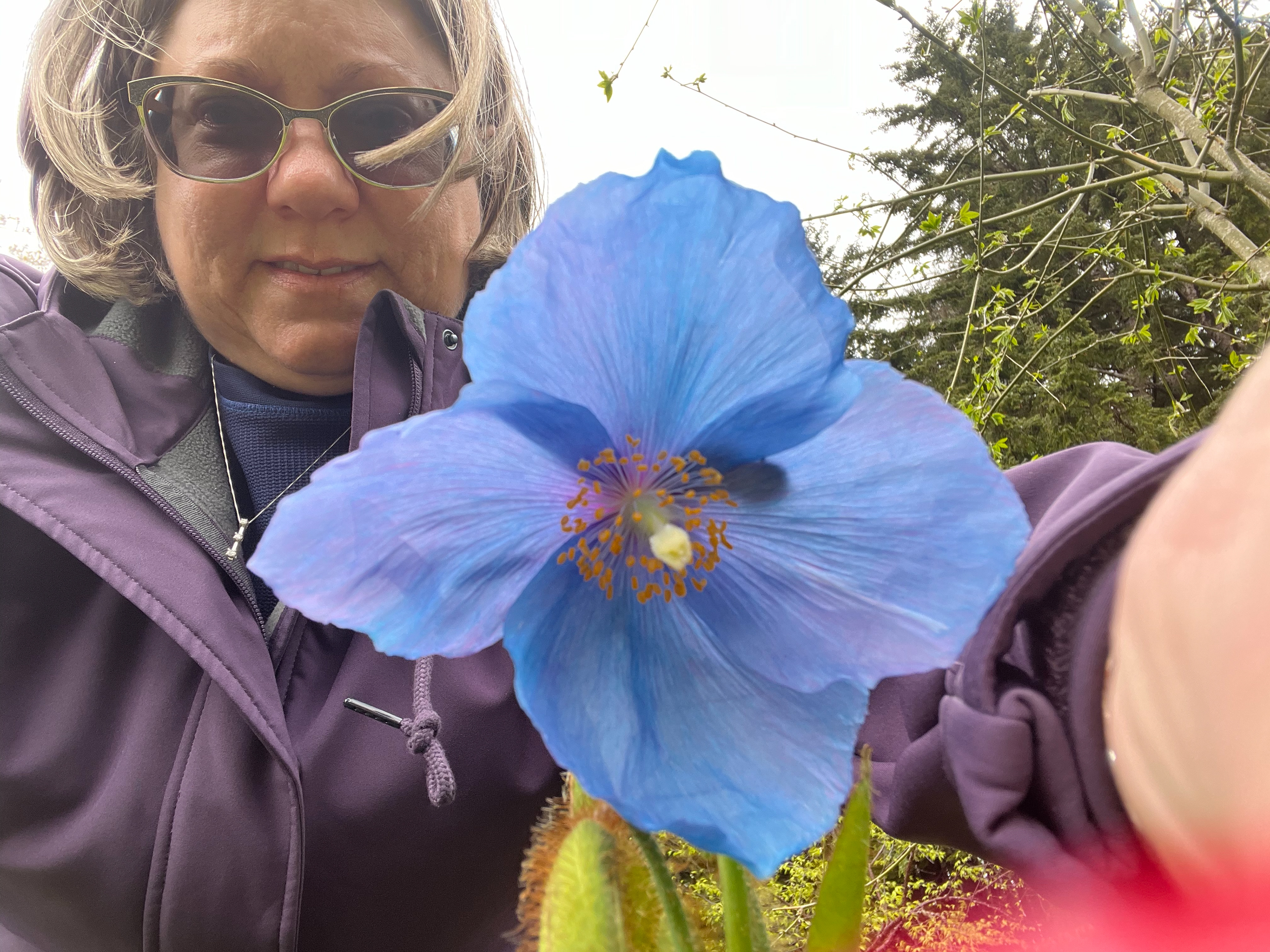 Kaurri C. Williams-Cockfield at the The Jensen-Olson Arboretum, Juneau, Alaska