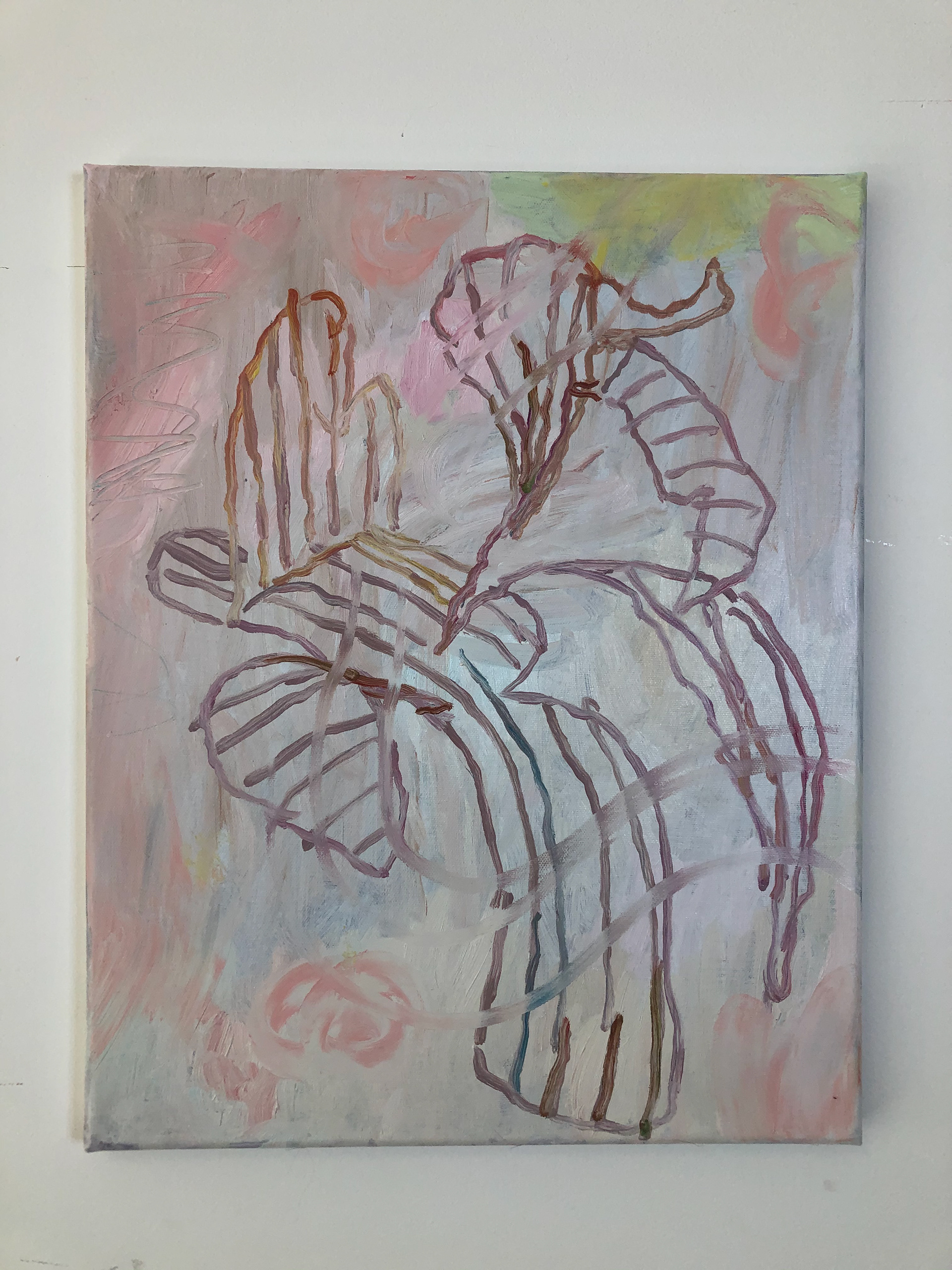 Only painting can do this, 40 x 50 cm, 2021