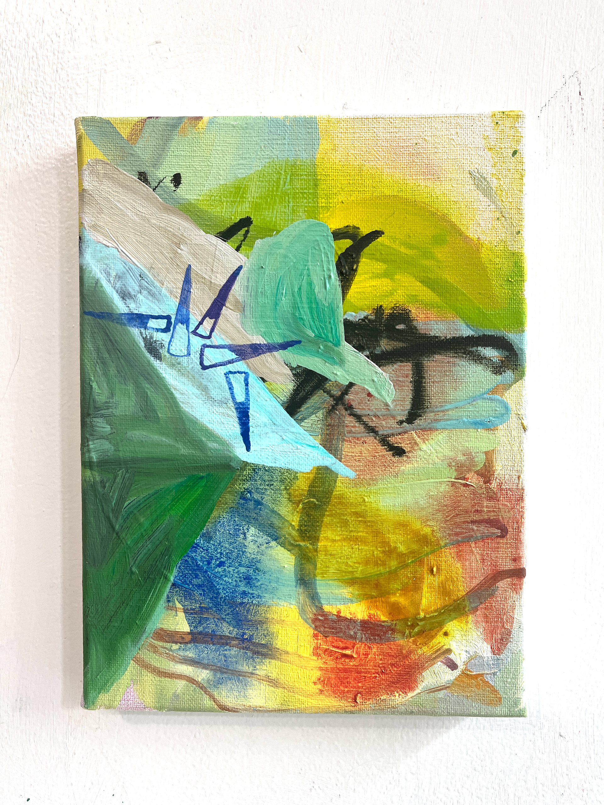 Ballet memo, oil on linen