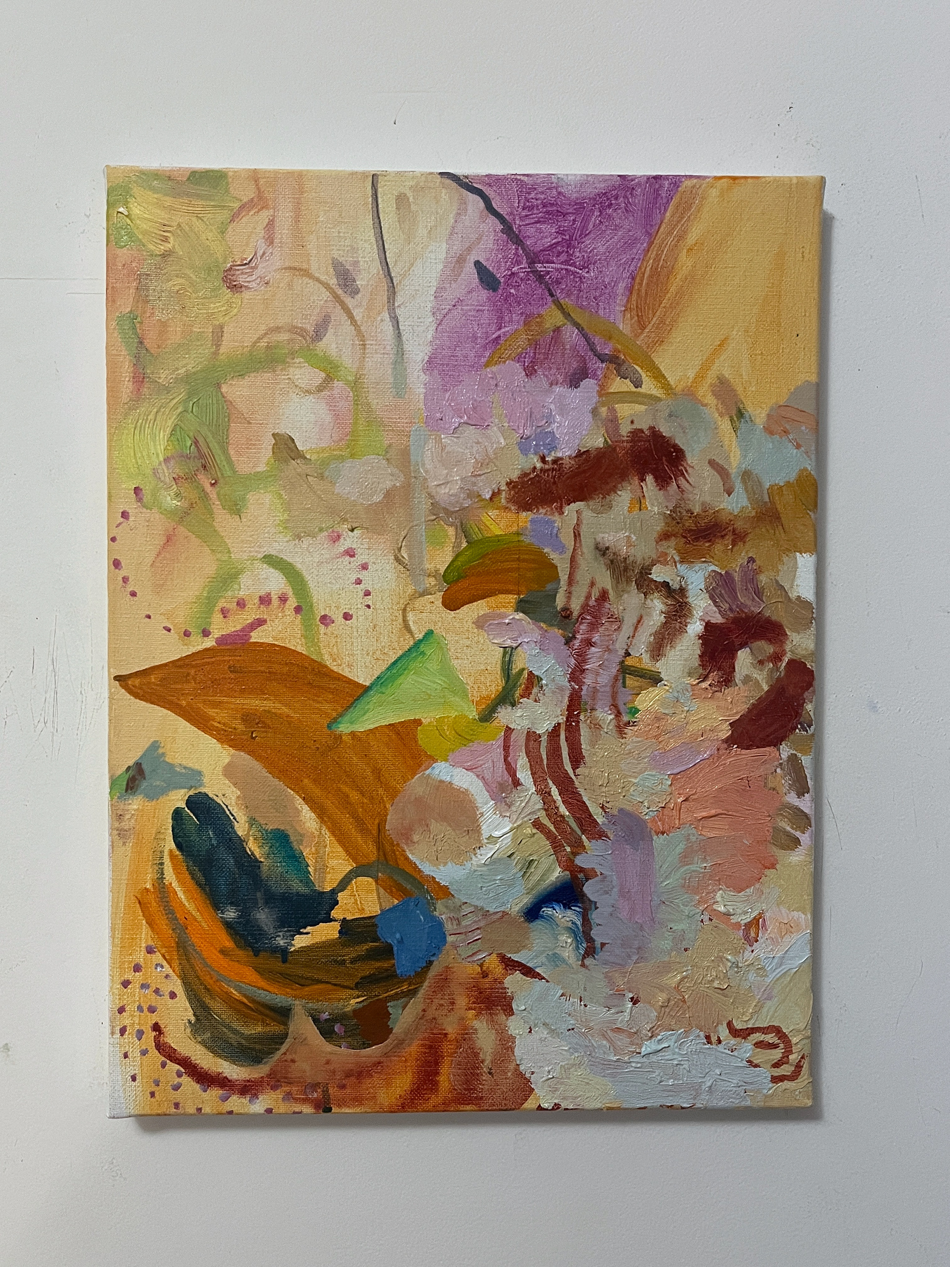 Untitled, oil on canvas, 38 x 46 cm, 2024